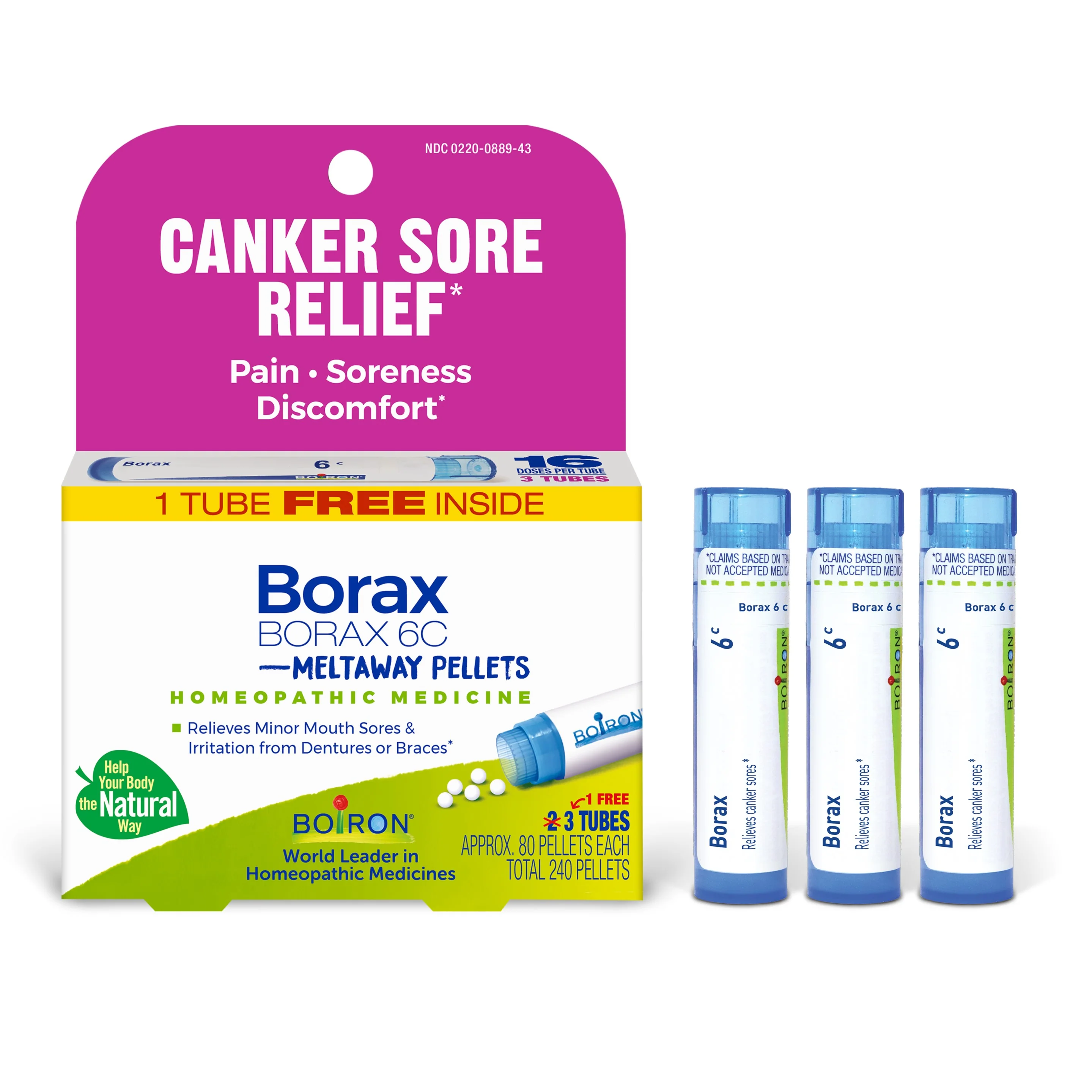 Breathable Boiron Borax 6C Bonus Pack Responsible