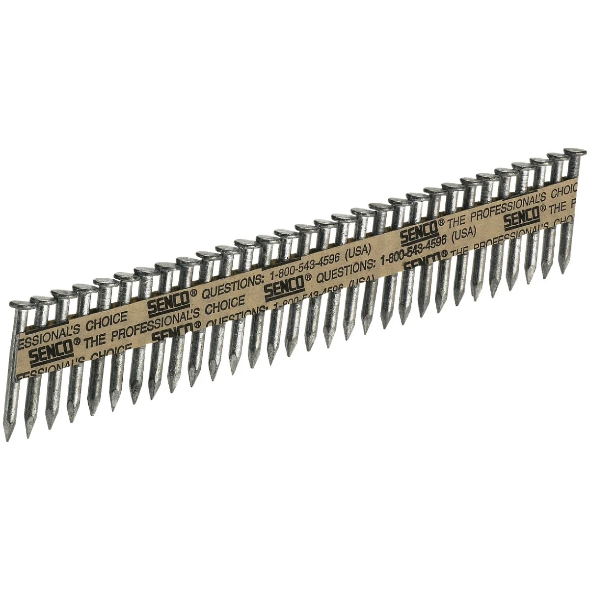 Traditional Senco 34 Degree Paper Tape Hot-Dipped Galvanized Metal Connector Nail 1-1 2 In. x .131 In. 2000 Ct. Optimized