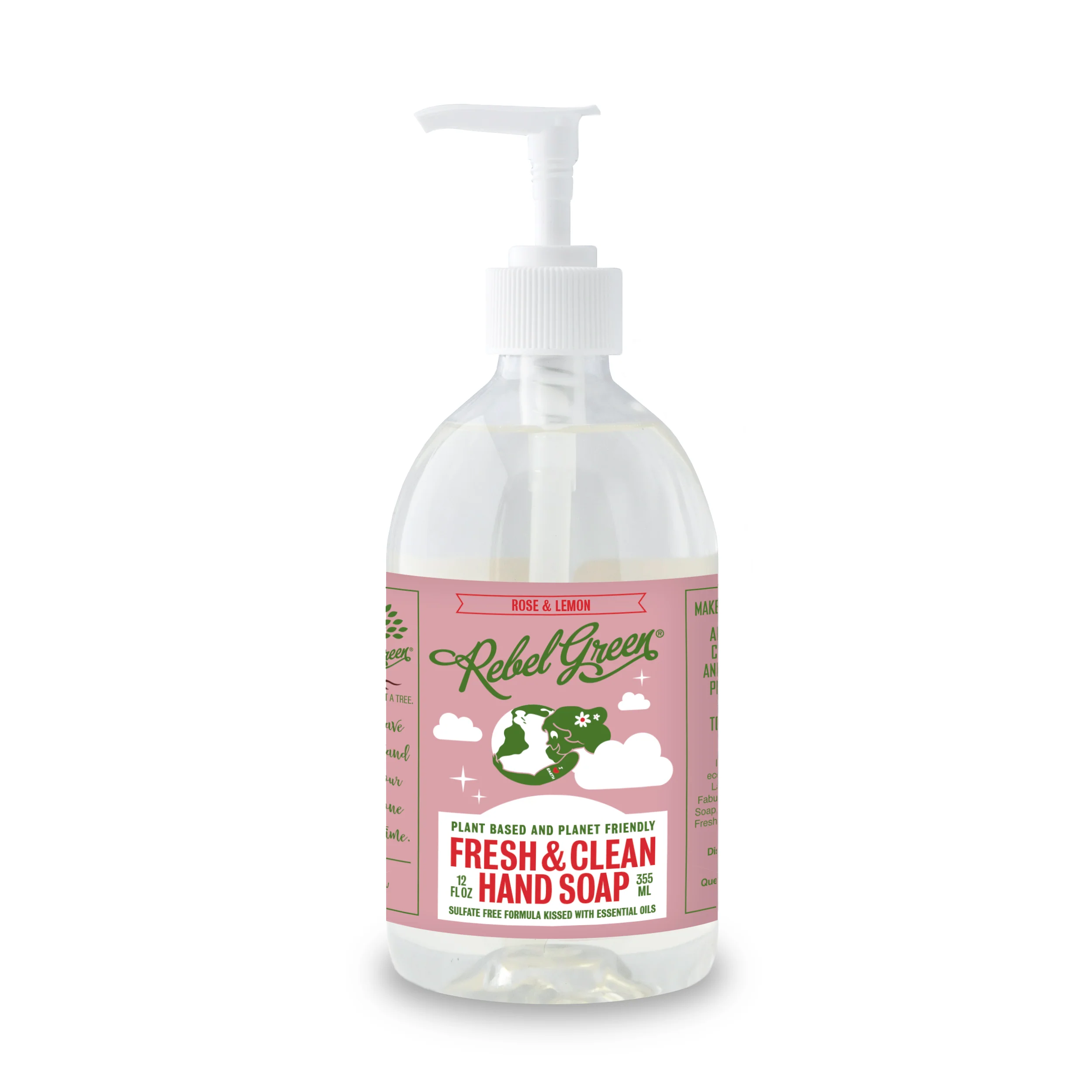 Relaxed Rebel Green Fresh Clean Hand Soap Safe
