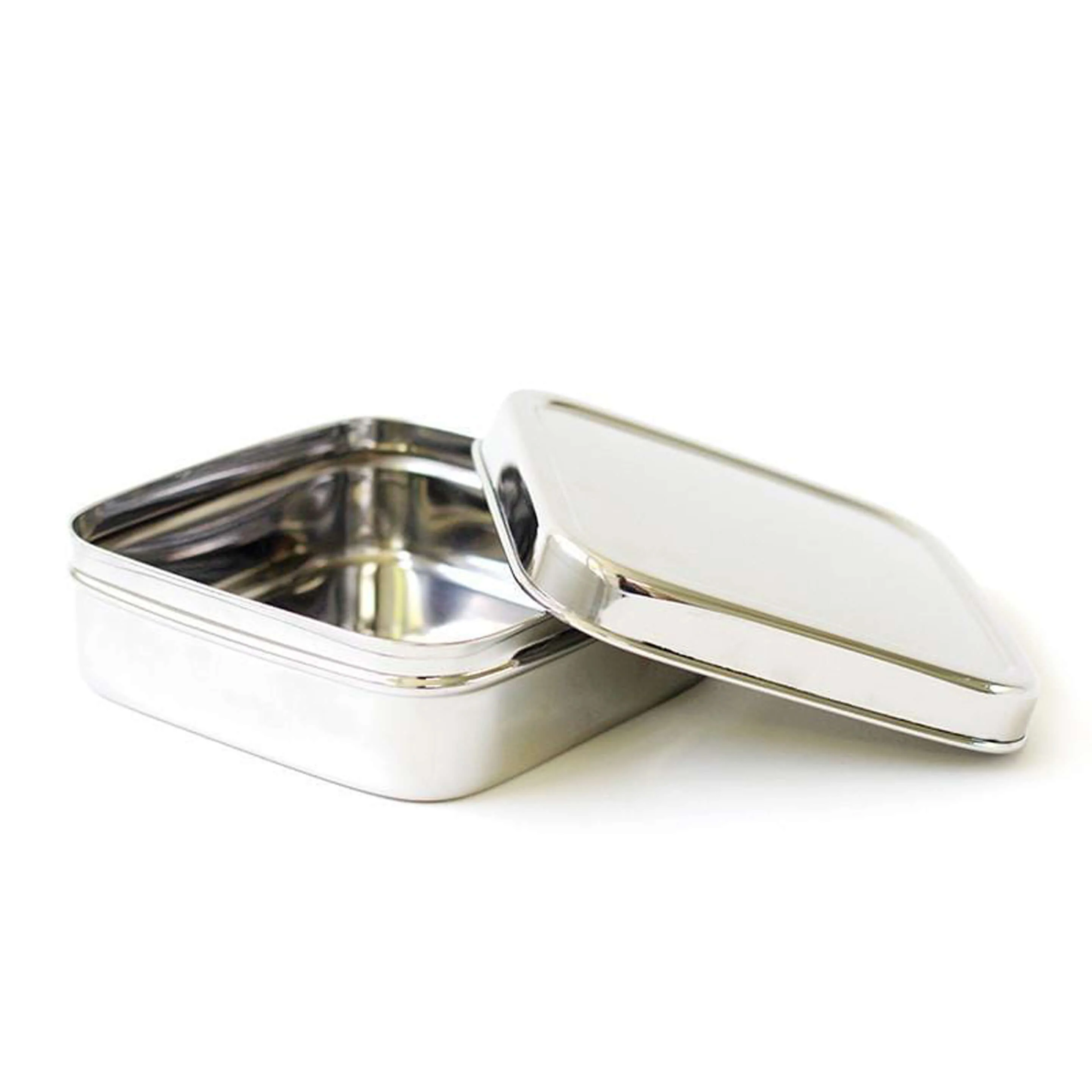 Artisan EcoLunchBox Solo Cube - Stainless Steel Sandwich Container Authentic