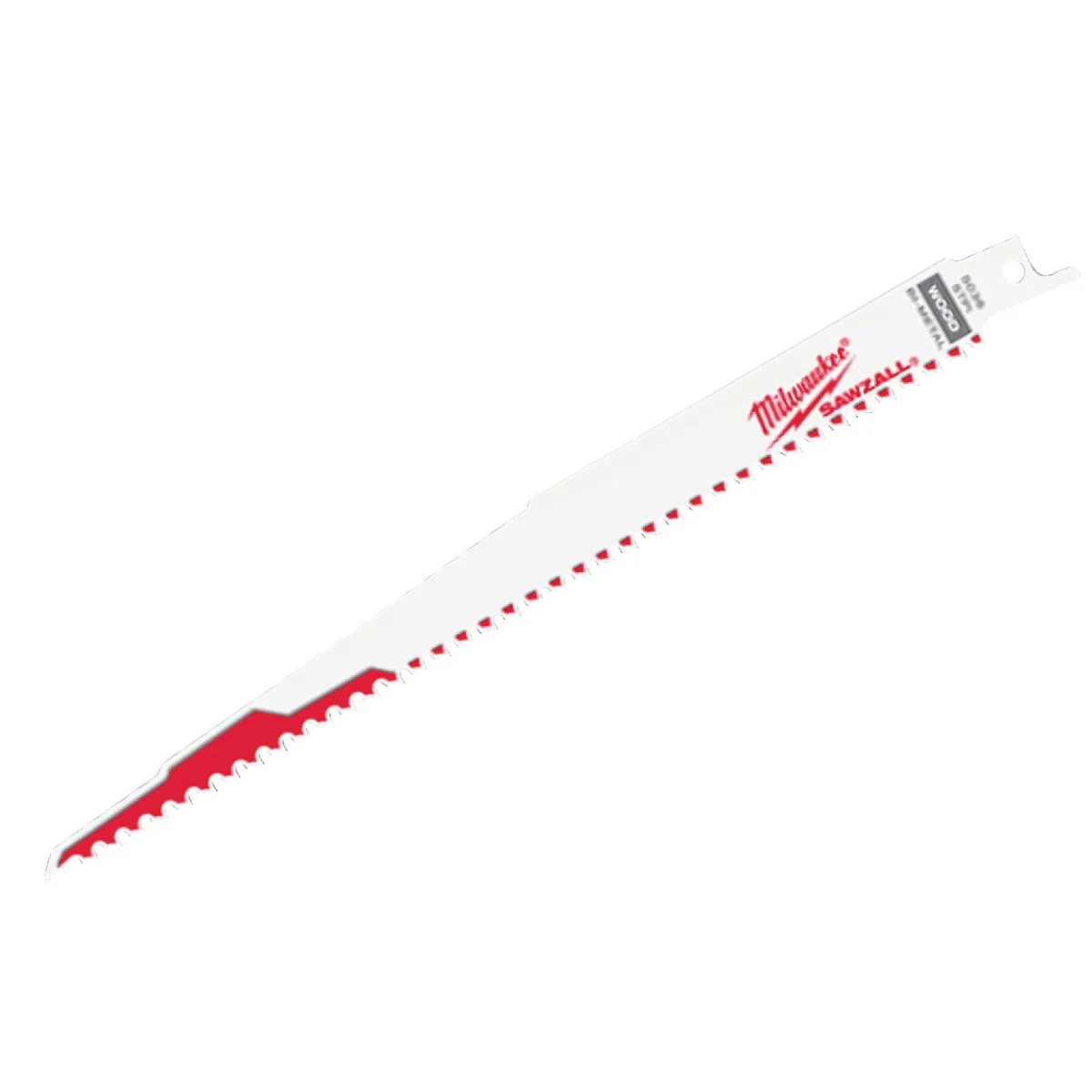 High-Performance Milwaukee Sawzall 9 In. 5 TPI Wood w Nails Reciprocating Saw Blade Breathable