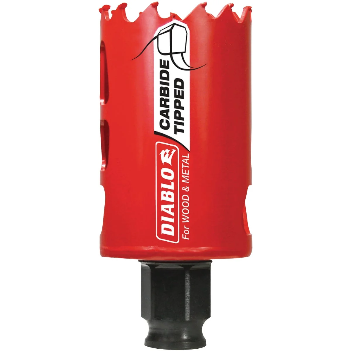 Excellent Diablo 1-5 8 In. Carbide-Tipped Hole Saw Clean