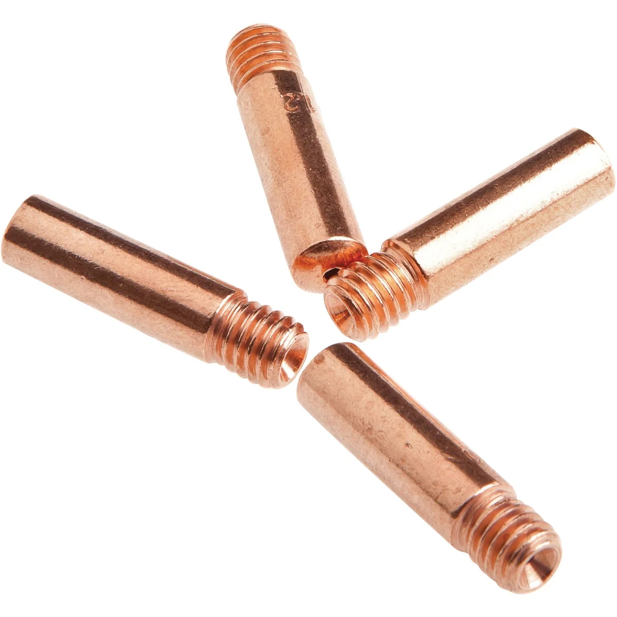 Top-Quality Forney 0.045 In. MIG Contact Tip Tweco and Binzel Compatible 4-Pack Versatile