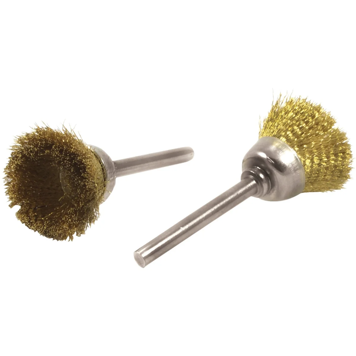 Expertly Made Forney 2-Piece Brass Cup Brush Set Dependable