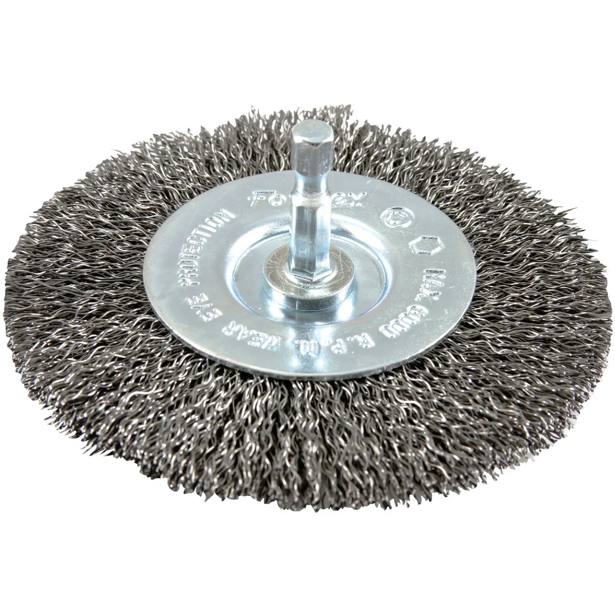 Trusted Forney 4 In. Hex Crimped Coarse Drill-Mounted Wire Wheel Verified