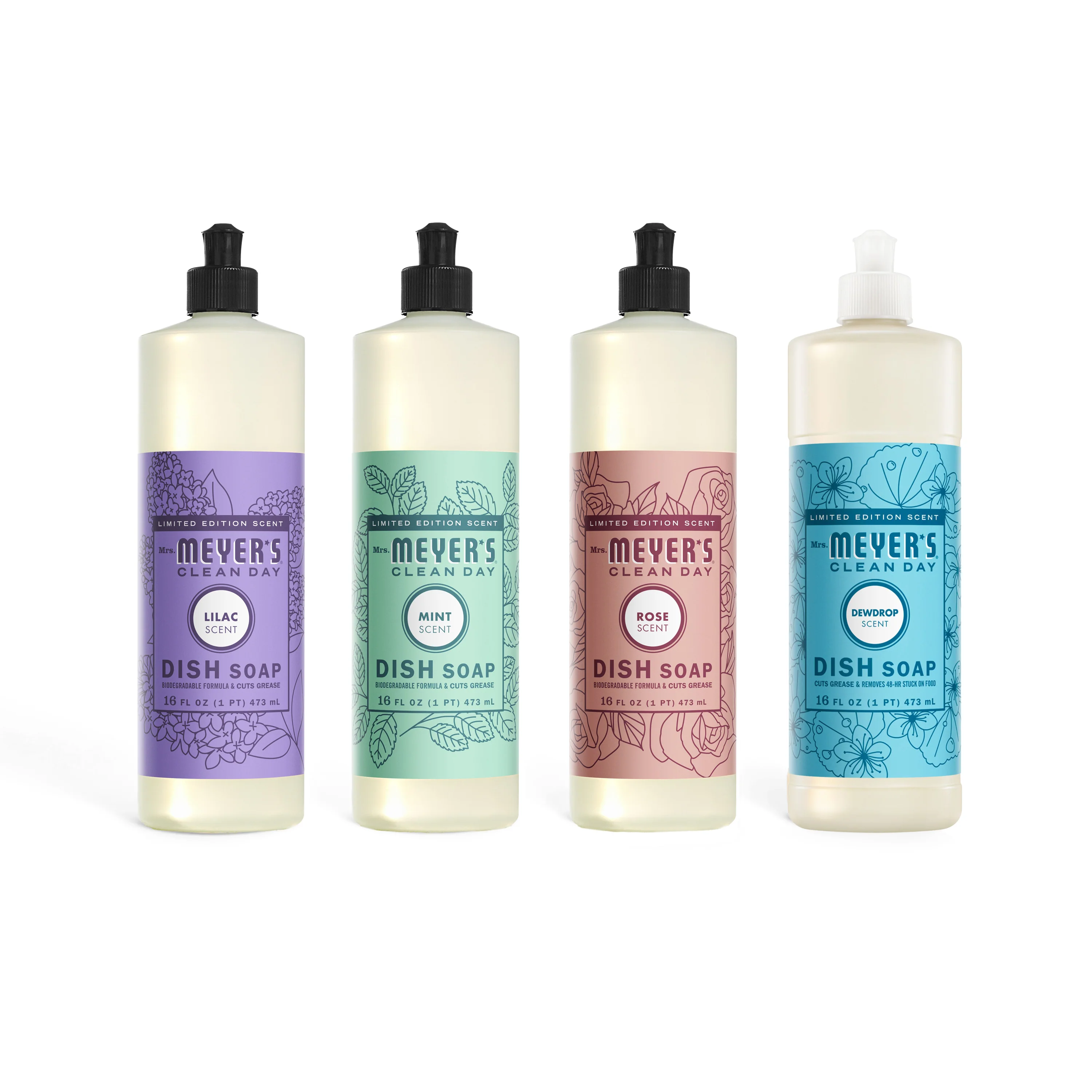 Reliable Mrs. Meyer's Dish Soap Spring Collection Genuine