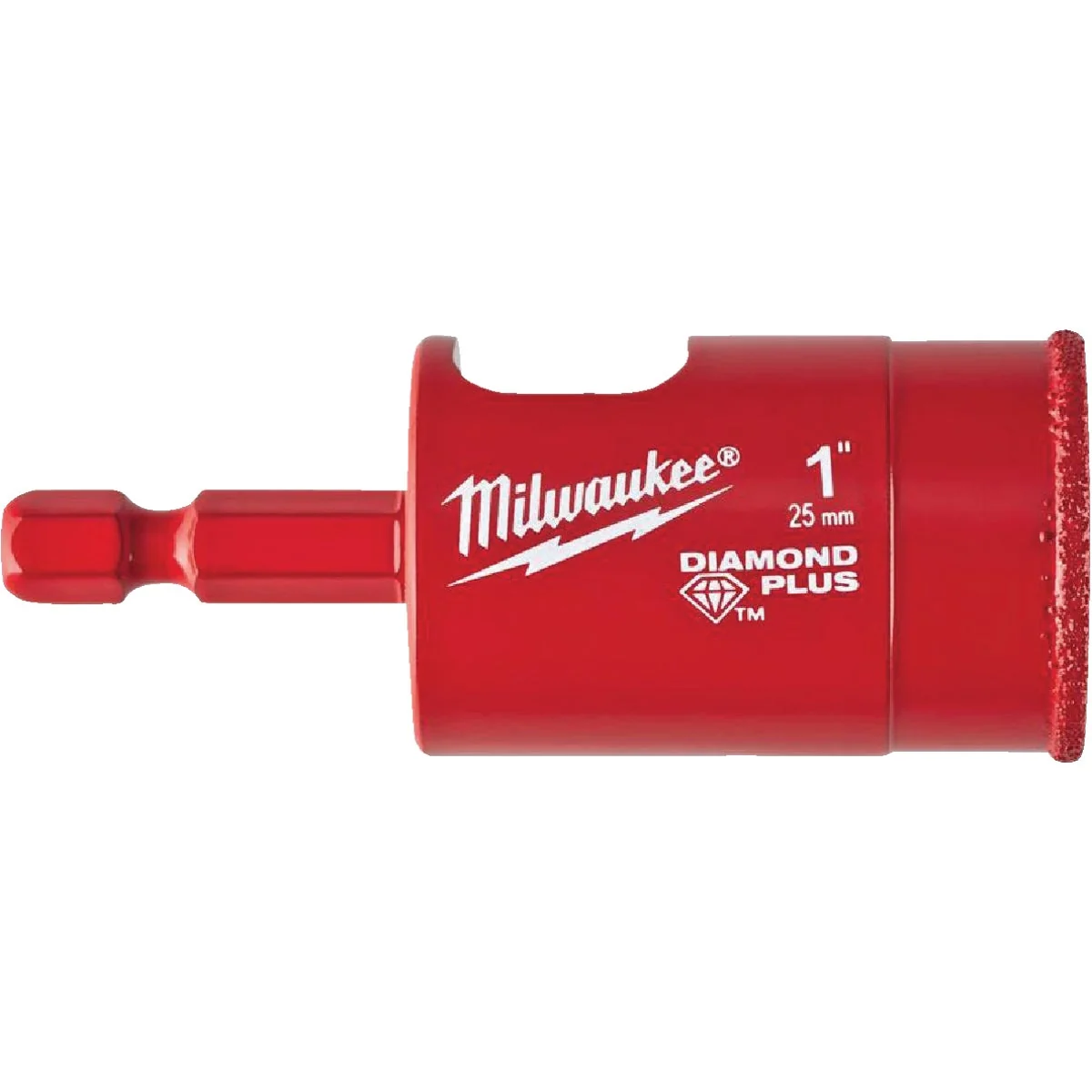 Enhanced Milwaukee 1 In. x 2-1 8 In. Diamond Glass Tile Drill Bit Casual