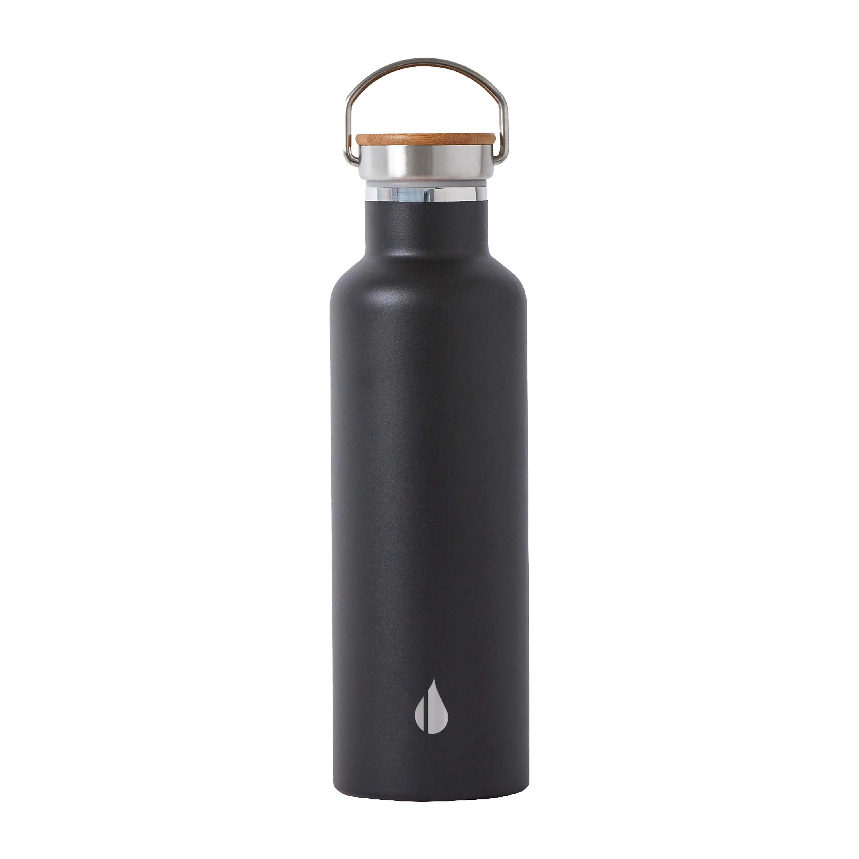 Prestigious Elemental Classic Stainless Steel Bamboo Lid Bottle Exclusive