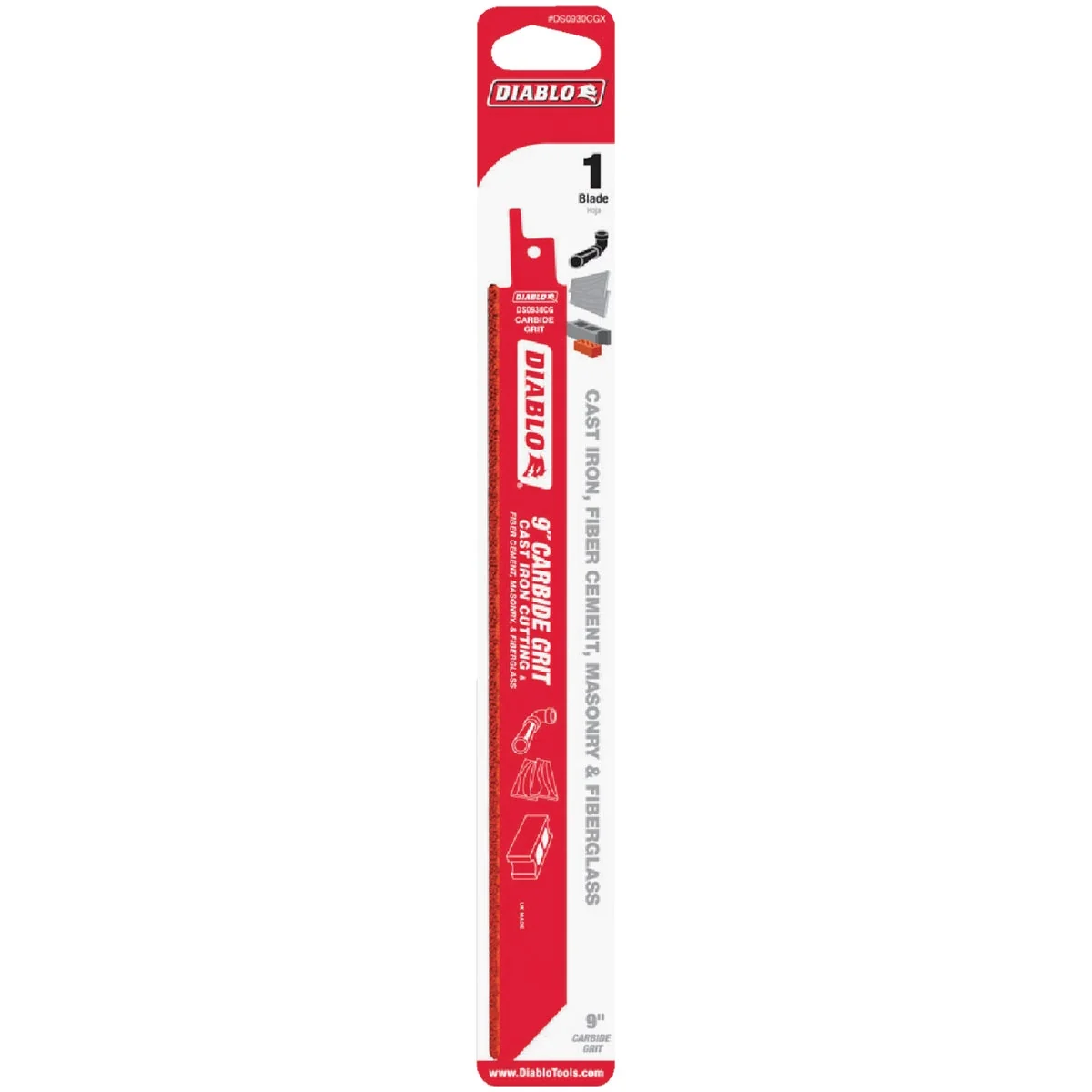 Fashionable Diablo 9 In. Carbide Grit Reciprocating Saw Blade Trusted
