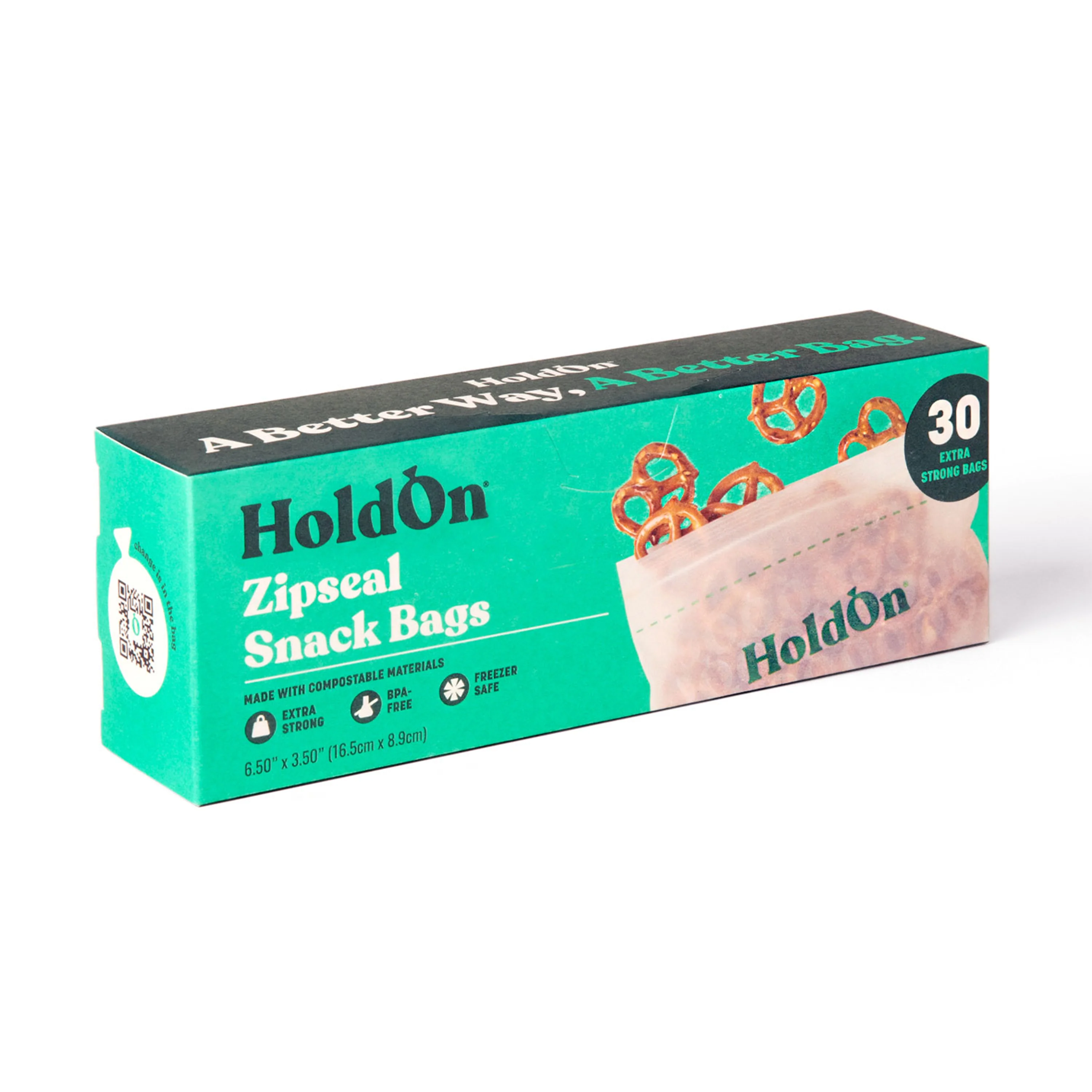 High-Quality HoldOn Bags Compostable Snack Bags - zer Safe Trendy