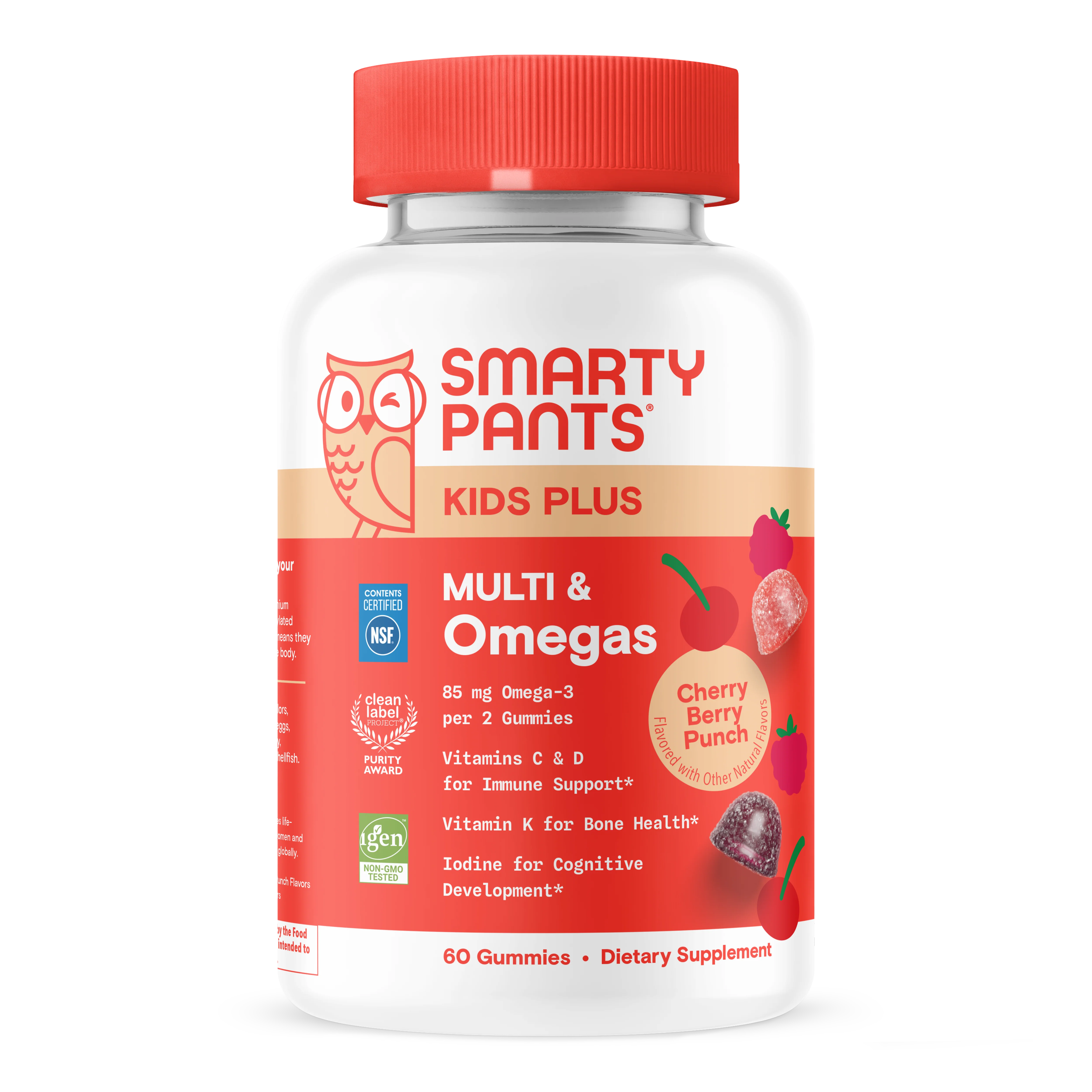 Soft SmartyPants Kids Multi Omegas Gummy Refined