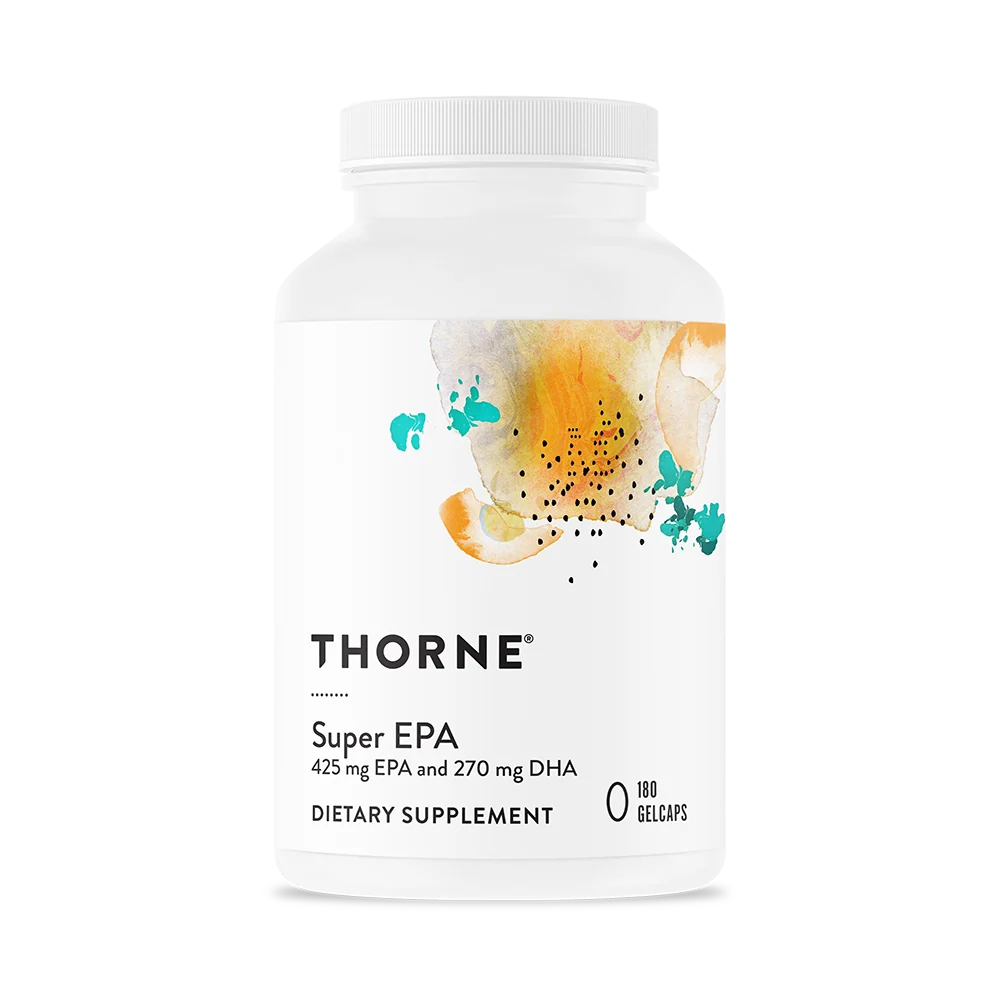Optimized Thorne Super EPA - 425mg EPA 270mg DHA Enhanced