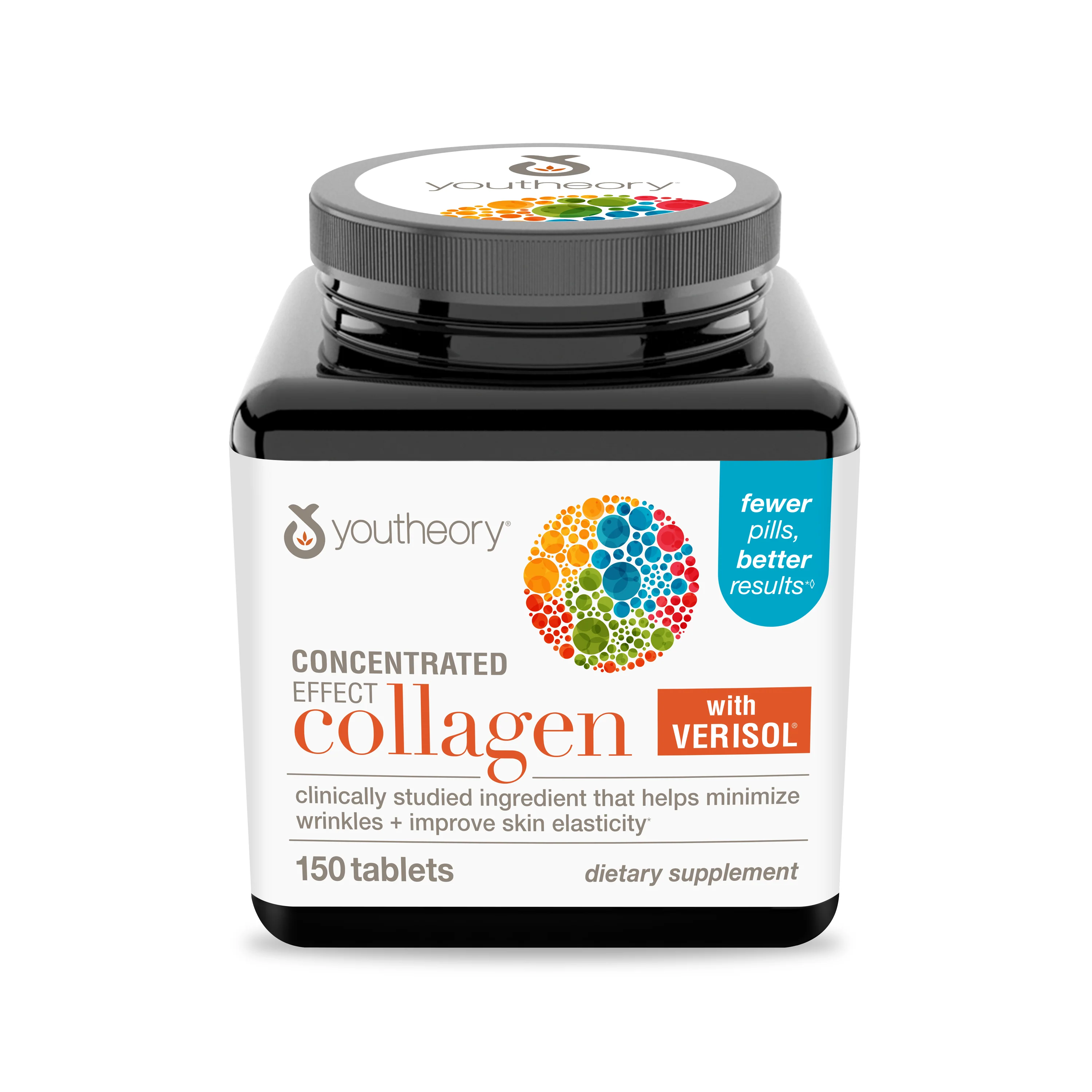 Premium Youtheory Concentrated Effect Collagen with VERISOL® Tablets Top-Quality