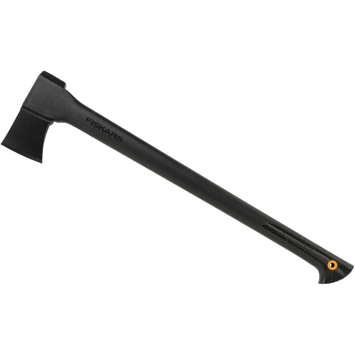 Luxury Fiskars Single Bit Chopping Axe with 28 In. Duraframe Handle and Sheath Professional