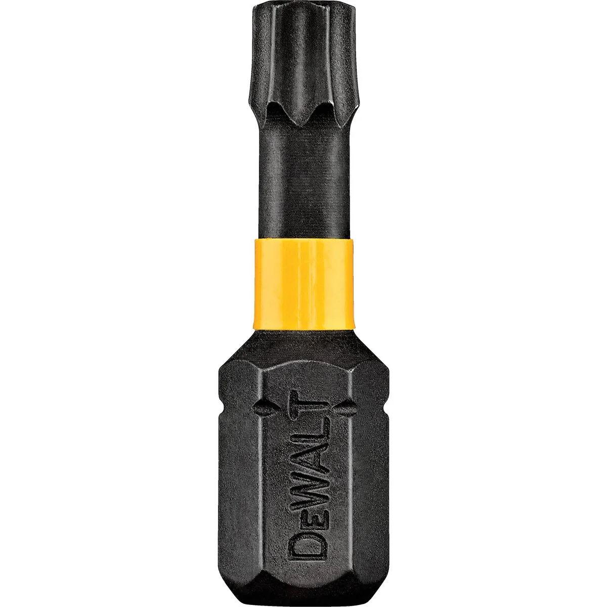 Genuine DeWalt FlexTorq 1 In. T10 TORX Security Insert Impact Screwdriver Bit 2-Pack Smooth