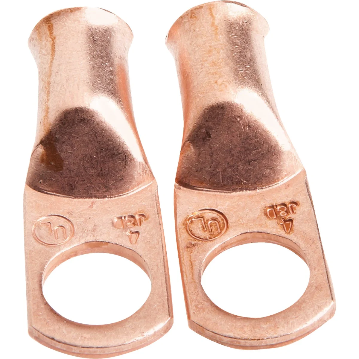 Carefully Designed Forney 4 Cable x 3 8 In. Stud Copper Cable Lug 2-Pack Original Design