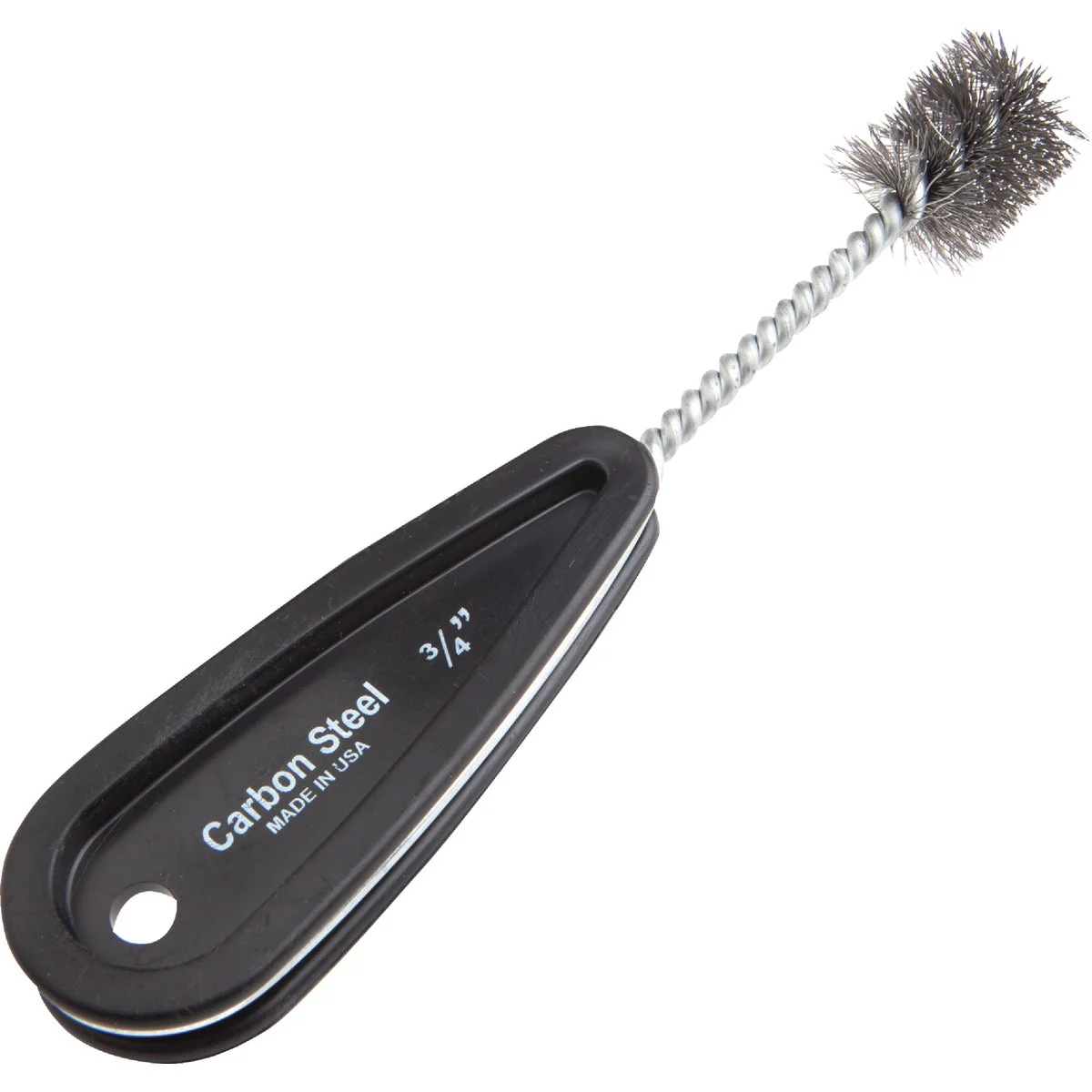 Solid Forney 3 4 In. Wire Fitting Brush with Plastic Handle Breathable