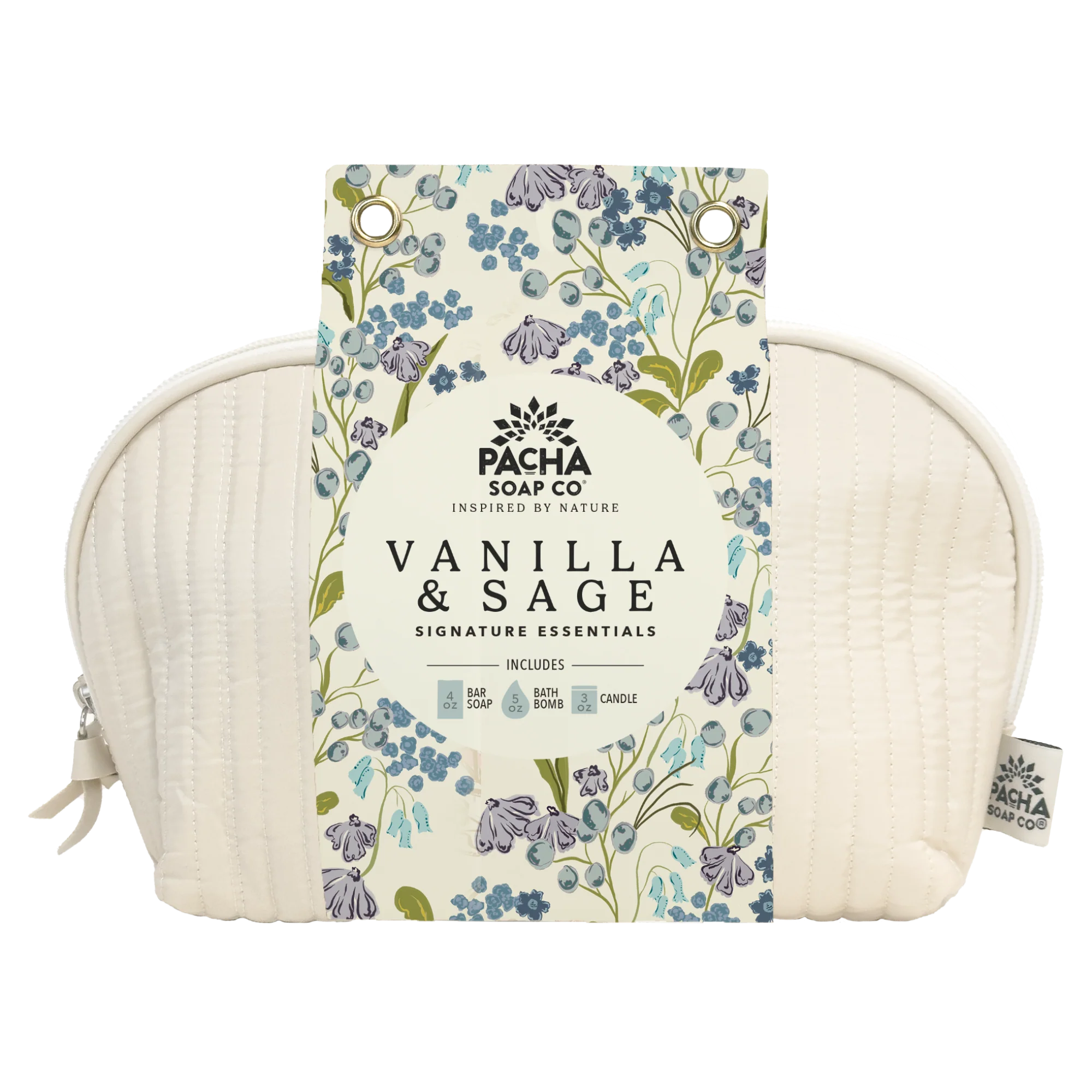 Healthy Pacha Soap Co. Self Care Spa Set - Vanilla Sage Superior