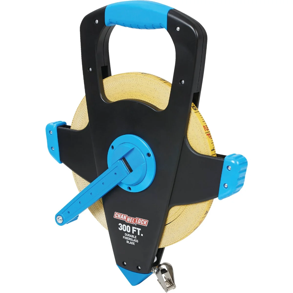 Smooth Channellock 300 Ft. Fiberglass Open Reel Tape Clean