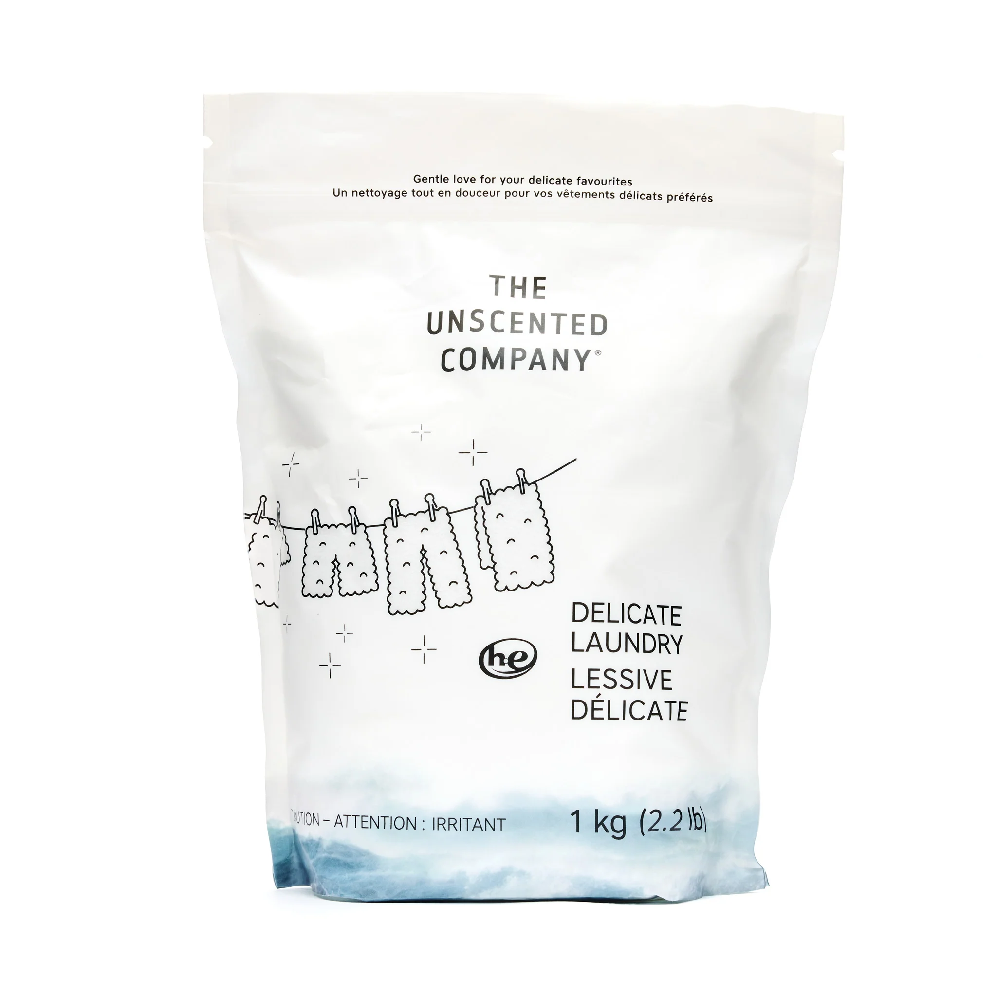 Expertly Made The Unscented Company Delicate Laundry Detergent Powder Clean
