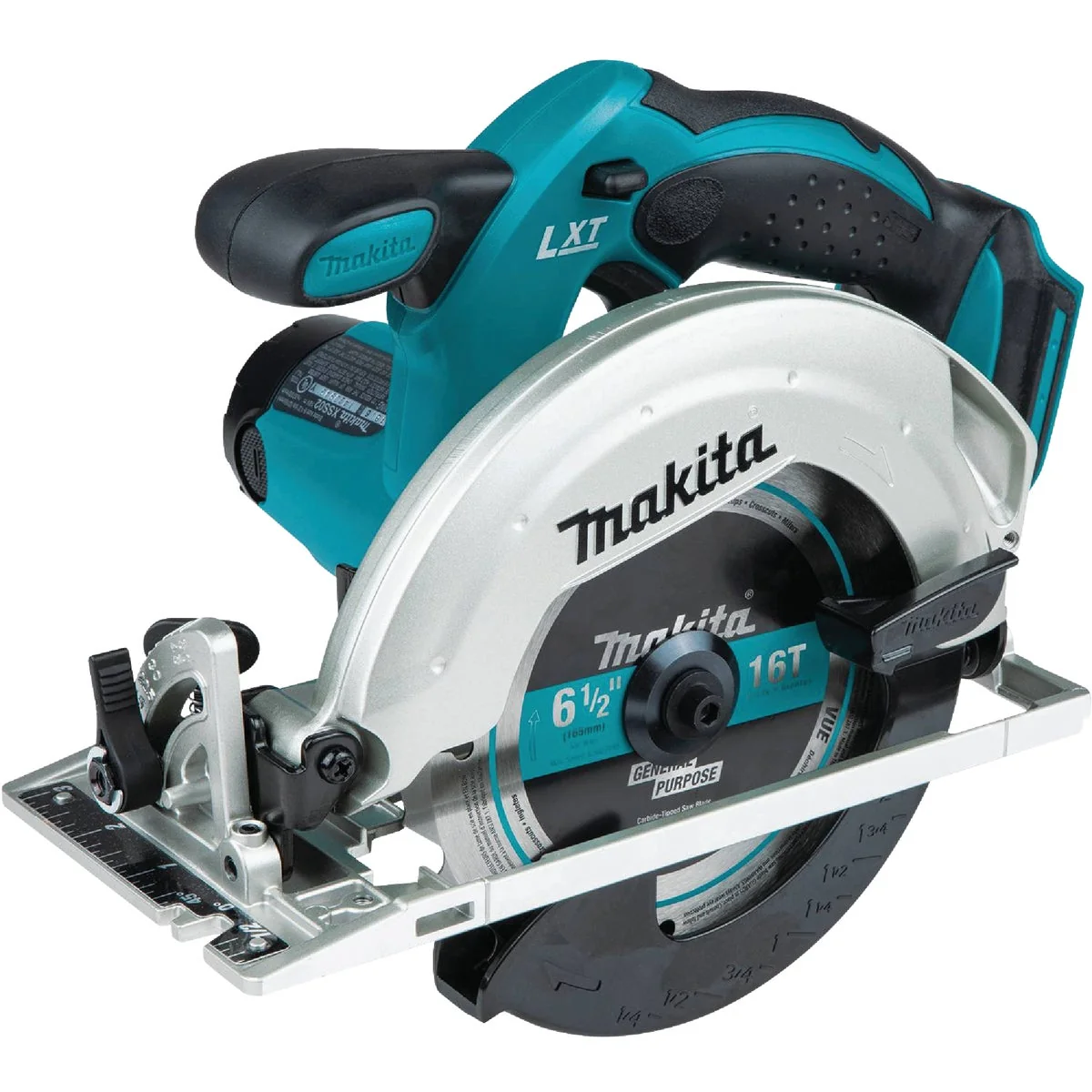 Efficient Makita 18 Volt LXT Lithium-Ion 6-1 2 In. Cordless Circular Saw Bare Tool World-Class