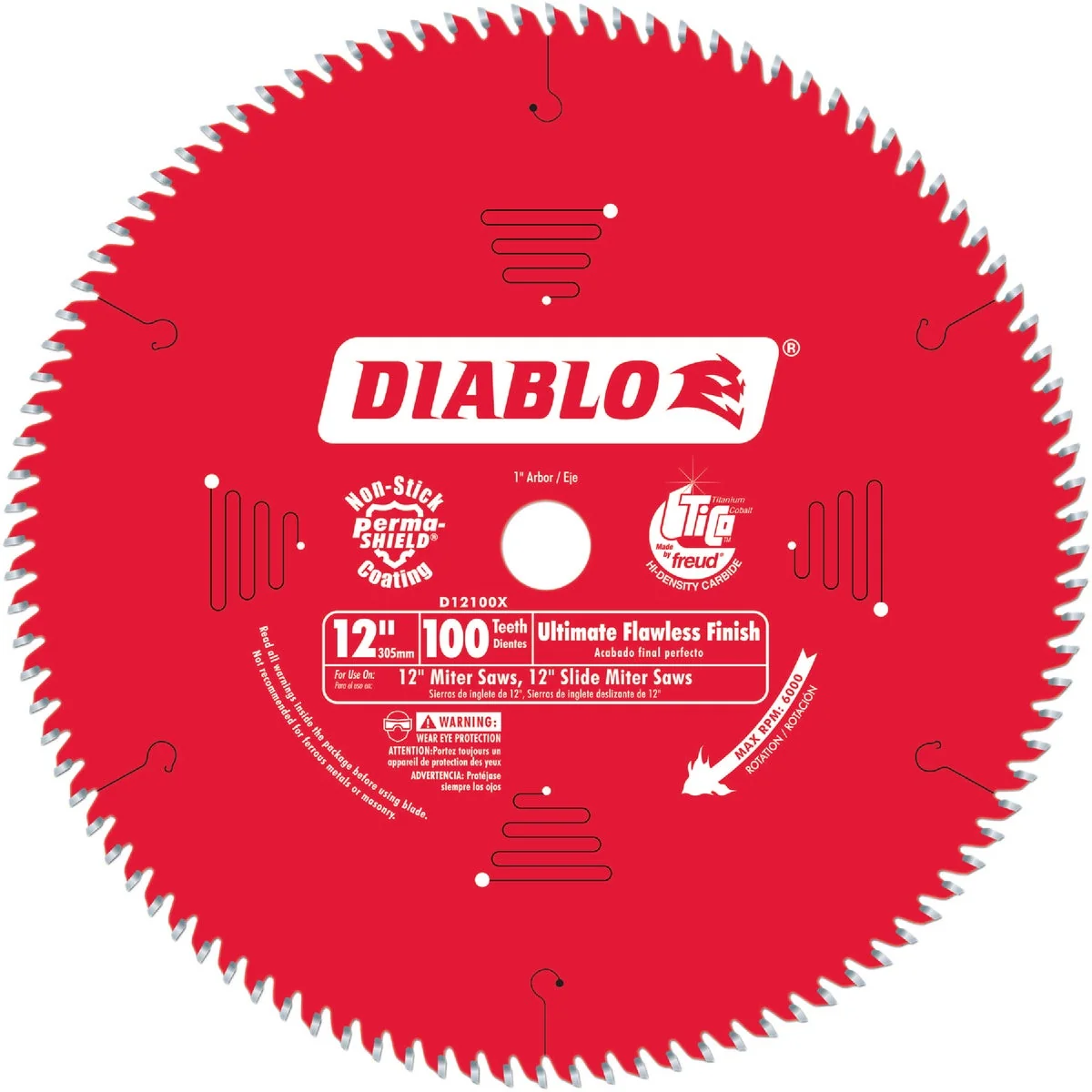 Contemporary Diablo 12 In. 100-Tooth Finish Circular Saw Blade Superior