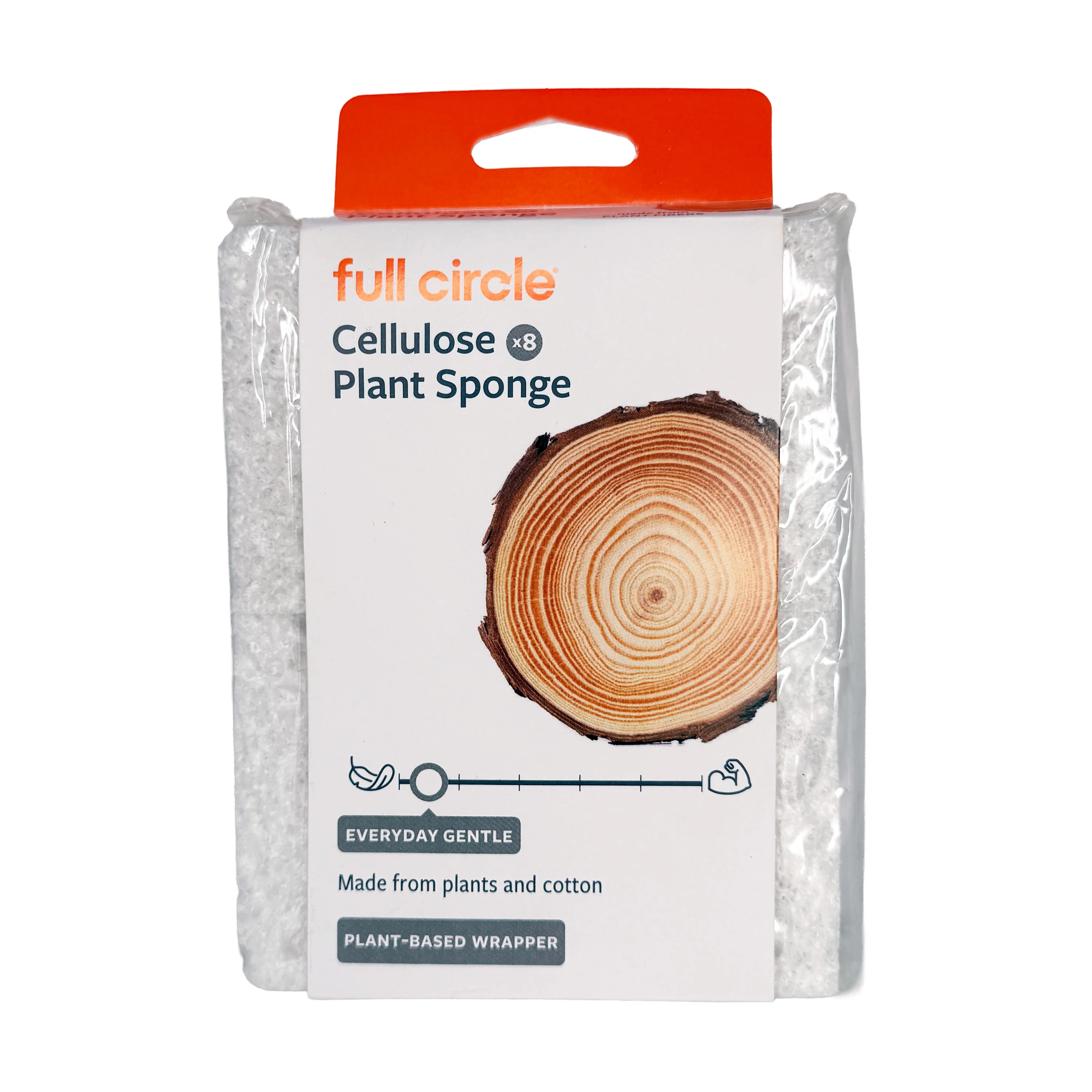 Environmentally Friendly Full Circle Cellulose Plant Sponges Genuine