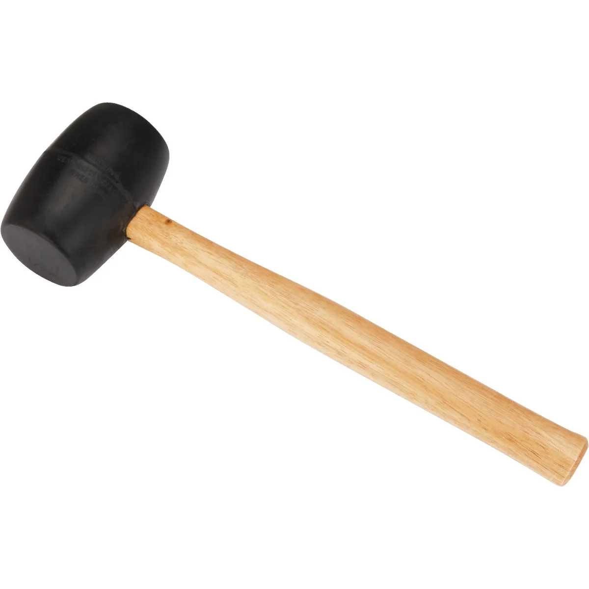 Specialty Schacht Pfister 28 Oz. Rubber Mallet with Hardwood Handle Natural