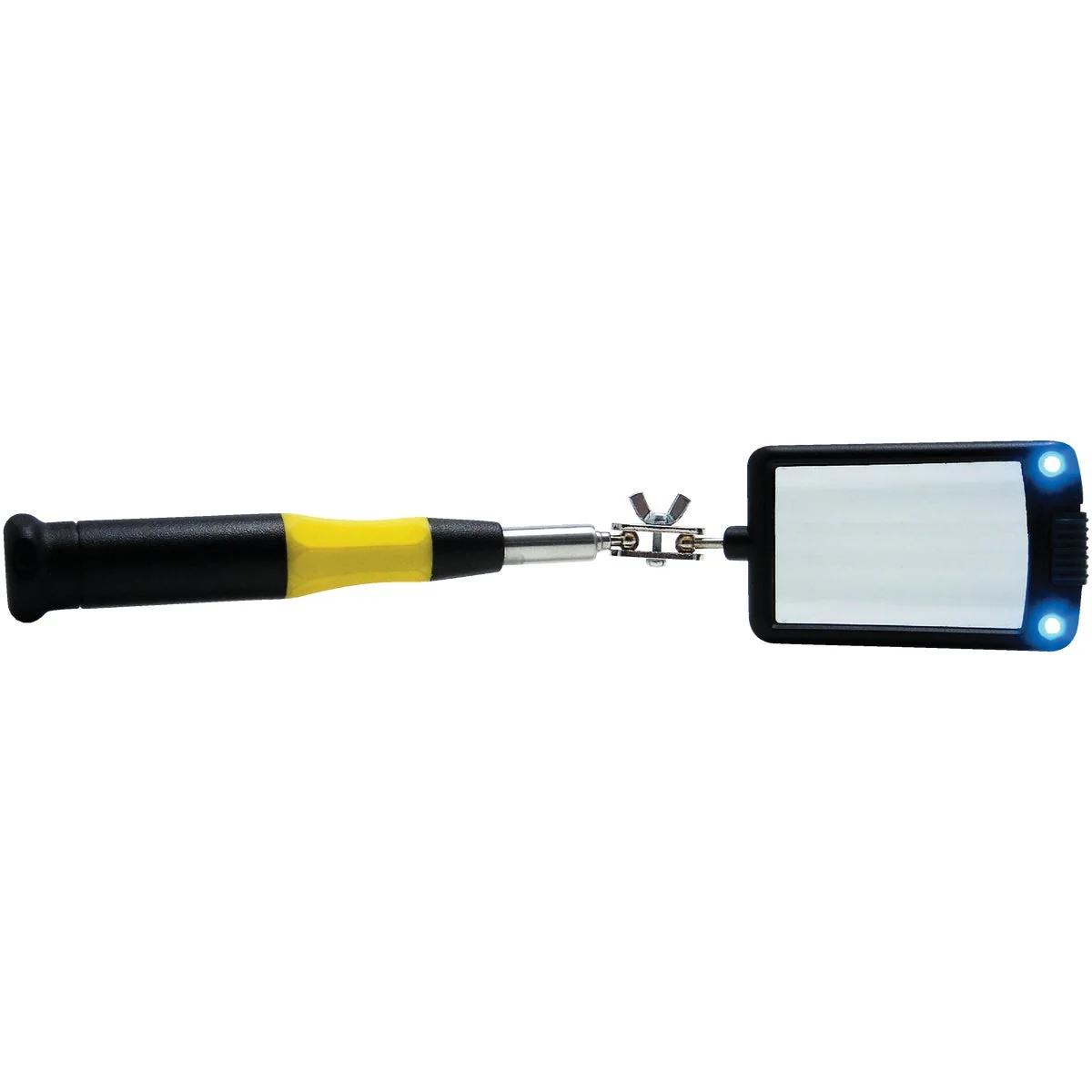 High-Performance General Tools 2 In. x 3 In. Lighted Rectangular Inspection Mirror Advanced