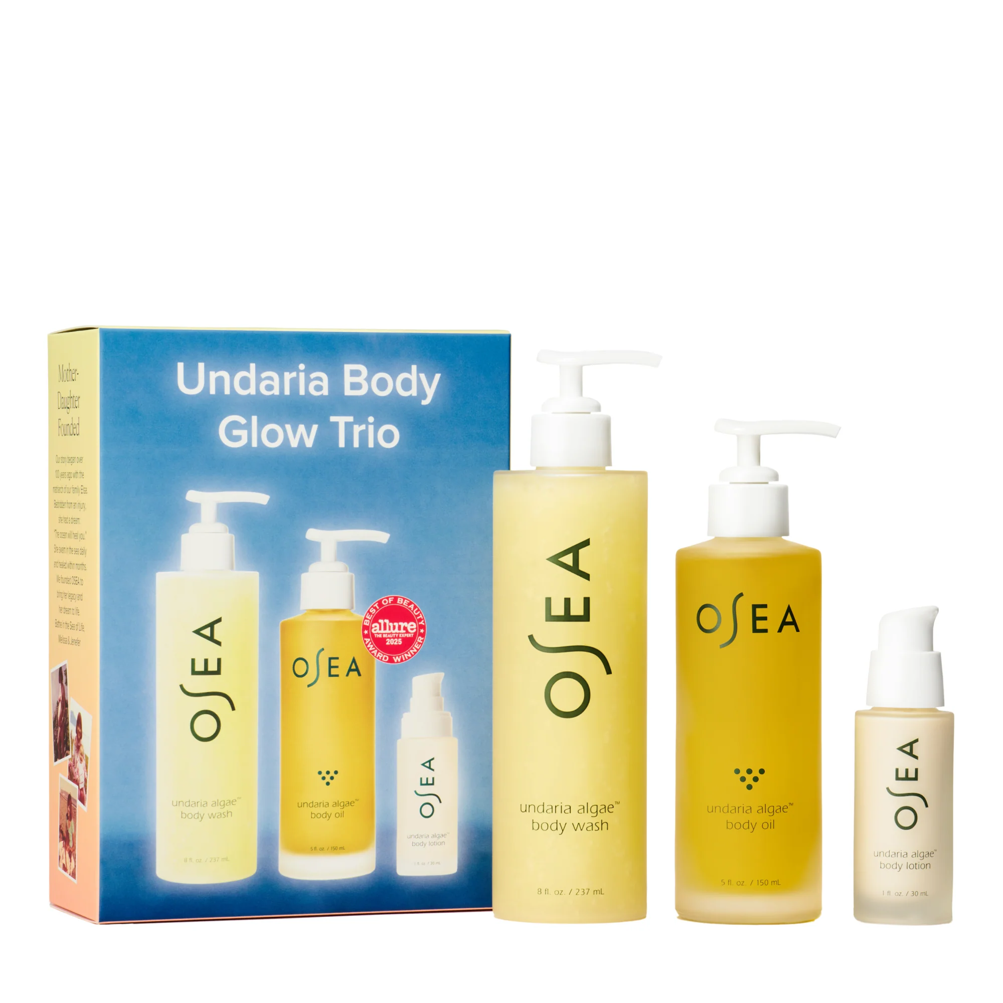 Proven OSEA Undaria Body Glow Trio Innovative