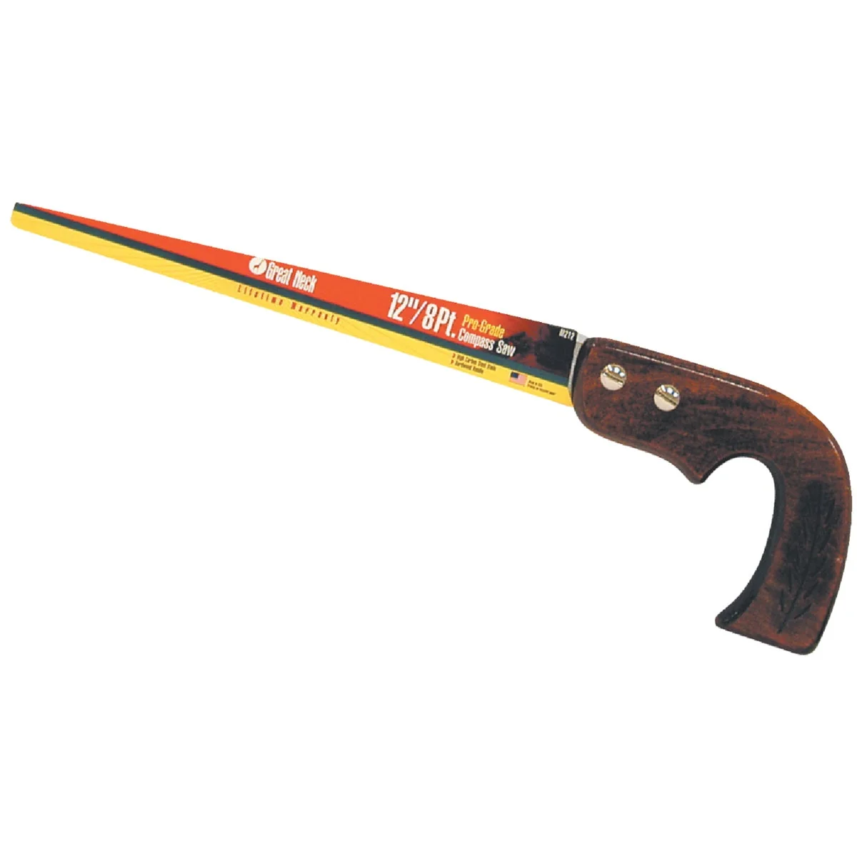 Fine Do it 12 In. L. Blade 10 TPI Hardwood Handle Compass Saw Reusable
