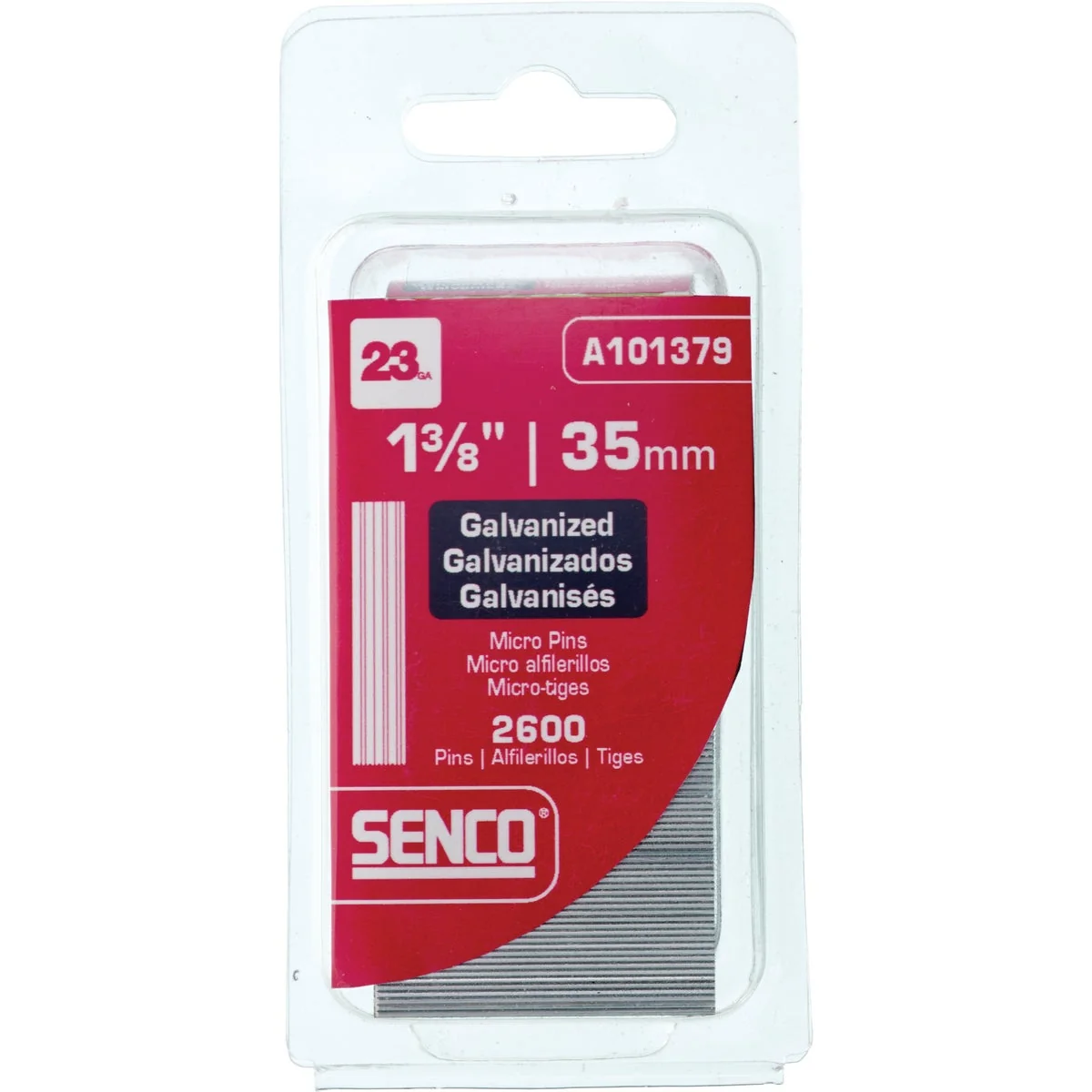 Exceptional Senco 23-Gauge Galvanized Pin Nail 1-3 8 In. 2600 Ct. High-End