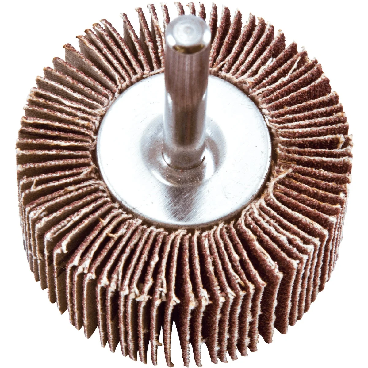 Elegant Forney 2 In. x 1 4 In. 80 Grit Shank Mounted Flap Sanding Wheel Consistent