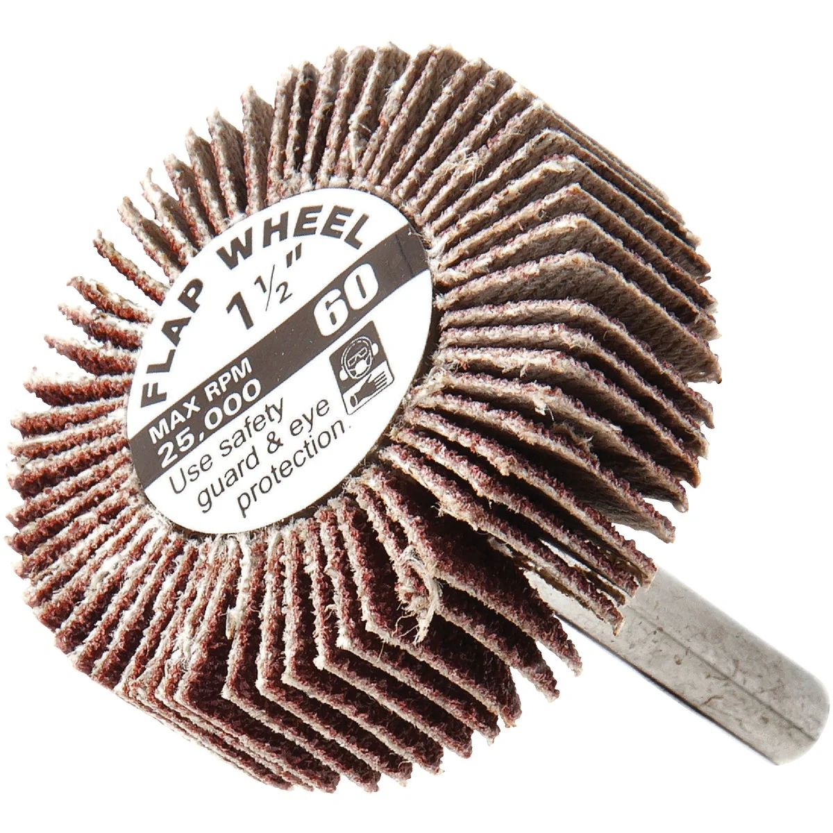 User-Friendly Forney 1-1 2 In. x 1 4 In. 60 Grit Shank Mounted Flap Sanding Wheel Elegant