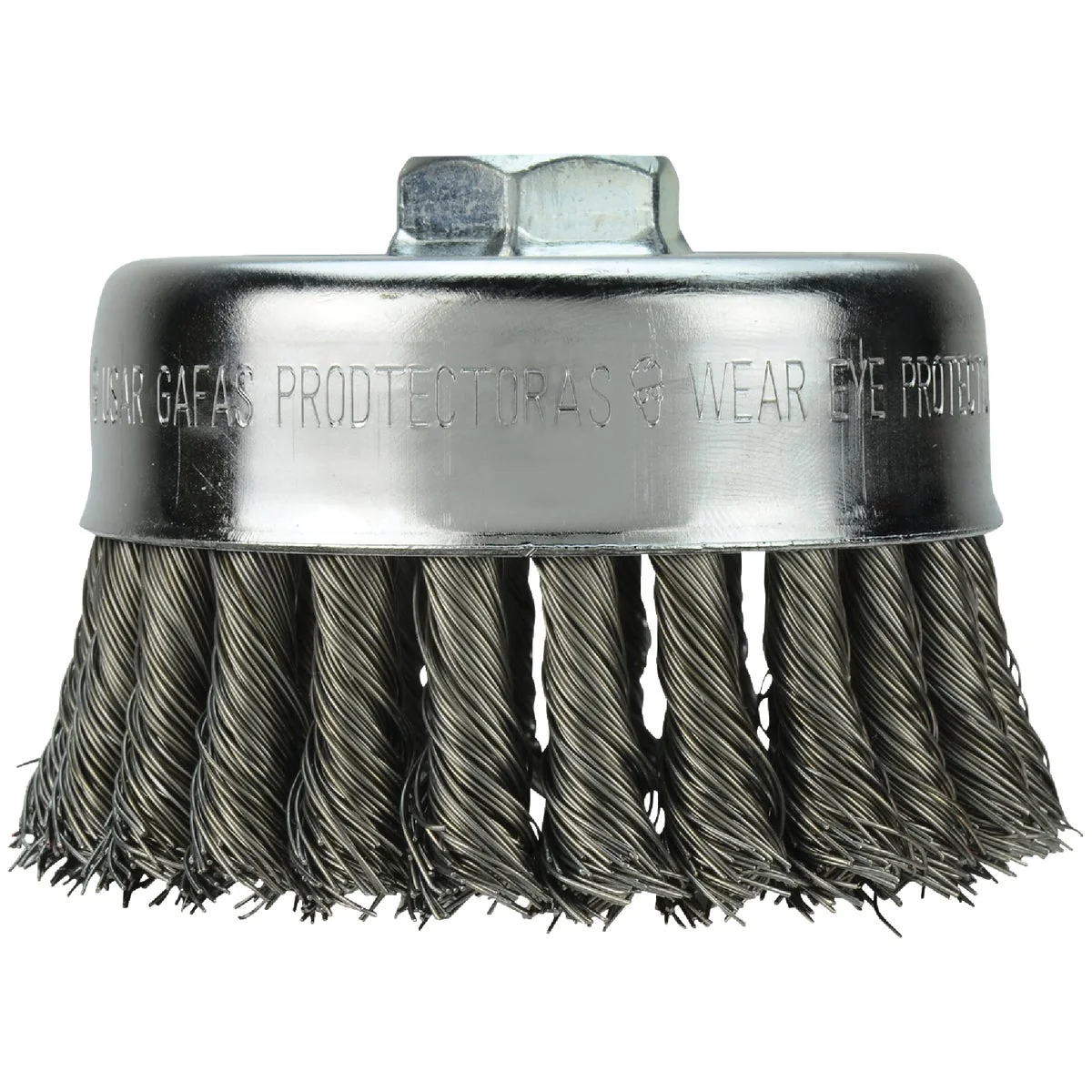 High-End Milwaukee 4 In. Crimped .012 In. .014 In. Angle Grinder Wire Brush Authentic
