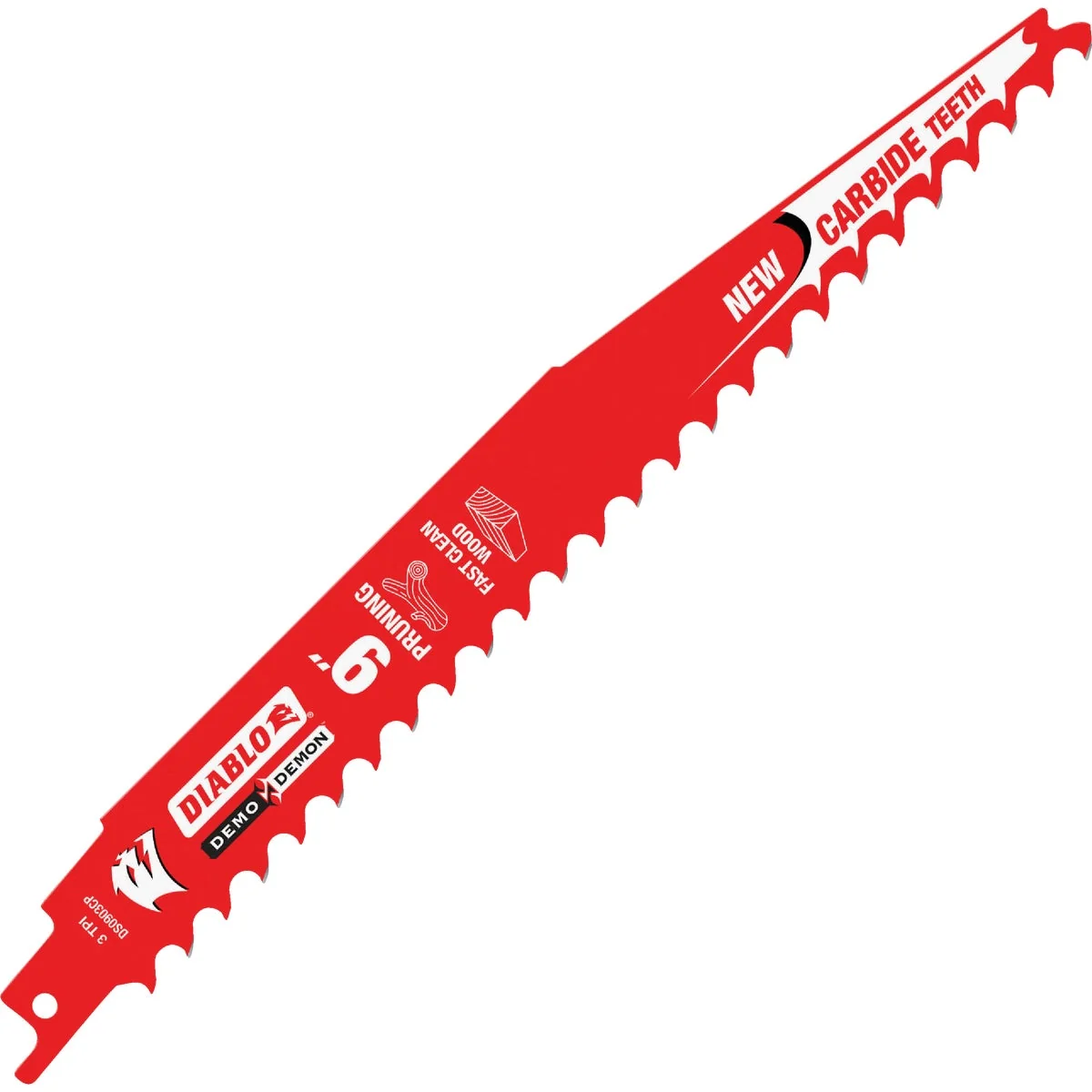 High-Performance Diablo Demo Demon 9 In. 3 TPI Carbide Pruning Reciprocating Saw Blade Consistent