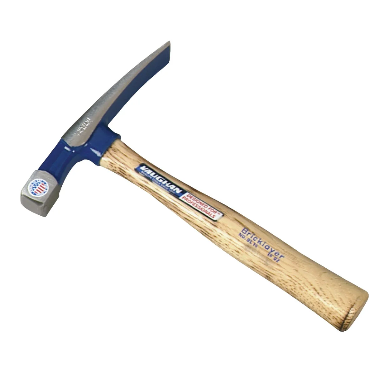 Comfortable Vaughan 24 Oz. Steel Brick Hammer with Hickory Handle Secure