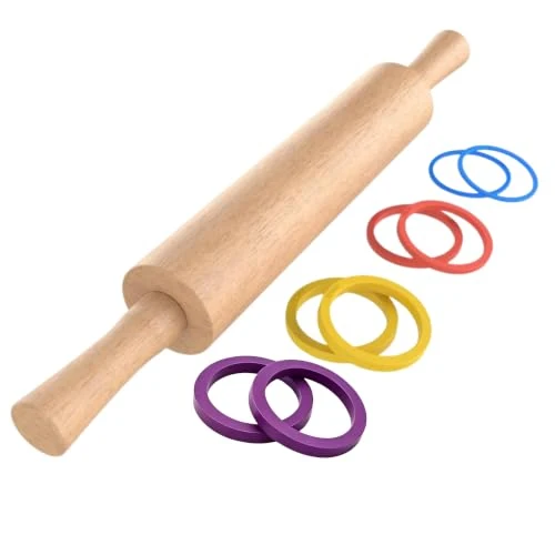 Dependable Rolling Pin with Handles Official