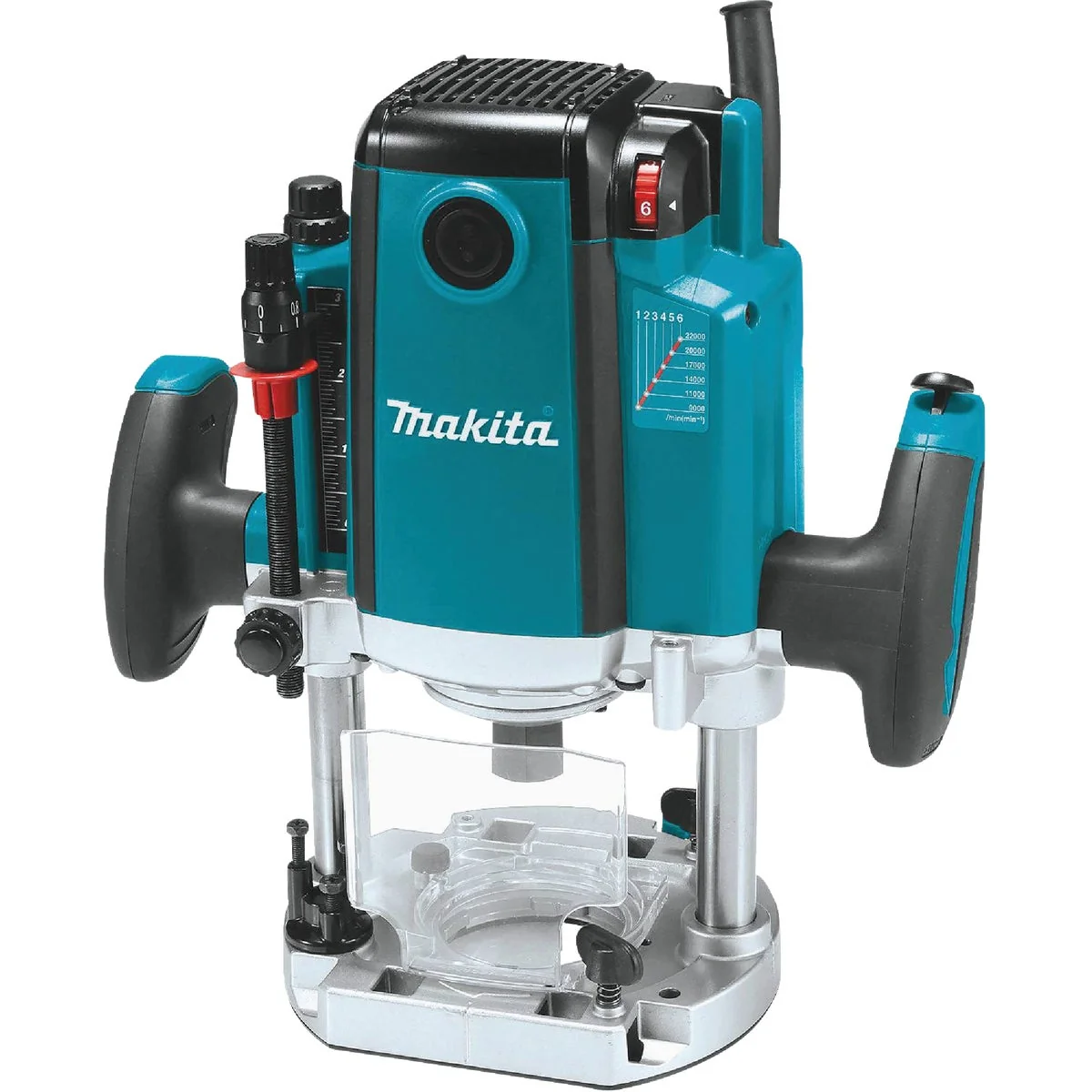 Consistent Makita 3-1 4 HP 15A 9000 to 22 000 rpm Plunge Router Recyclable