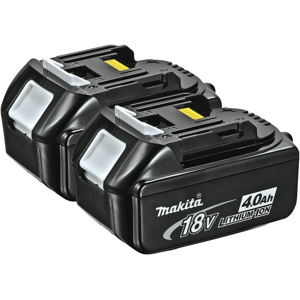 Certified Makita 18 Volt LXT Lithium-Ion 4.0 Ah Tool Battery 2-Pack Easy-to-Use