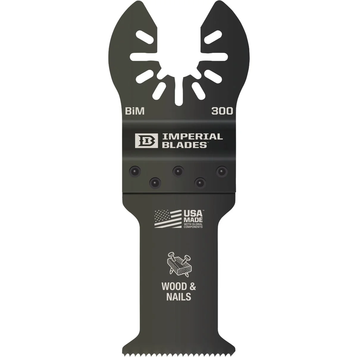 Minimalist Imperial Blades ONE FIT 18 TPI 1-1 4 In. Wood Nails Oscillating Blade Relaxed