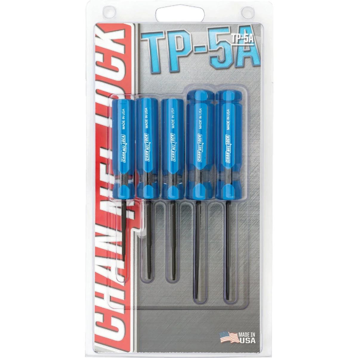 Carefully Designed Channellock Precision Professional Torx Screwdriver Set 5-Piece High-Grade