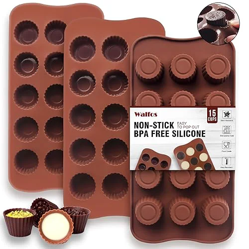 Solid Peanut Butter Cup Mold Fat Bomb Molds Advanced