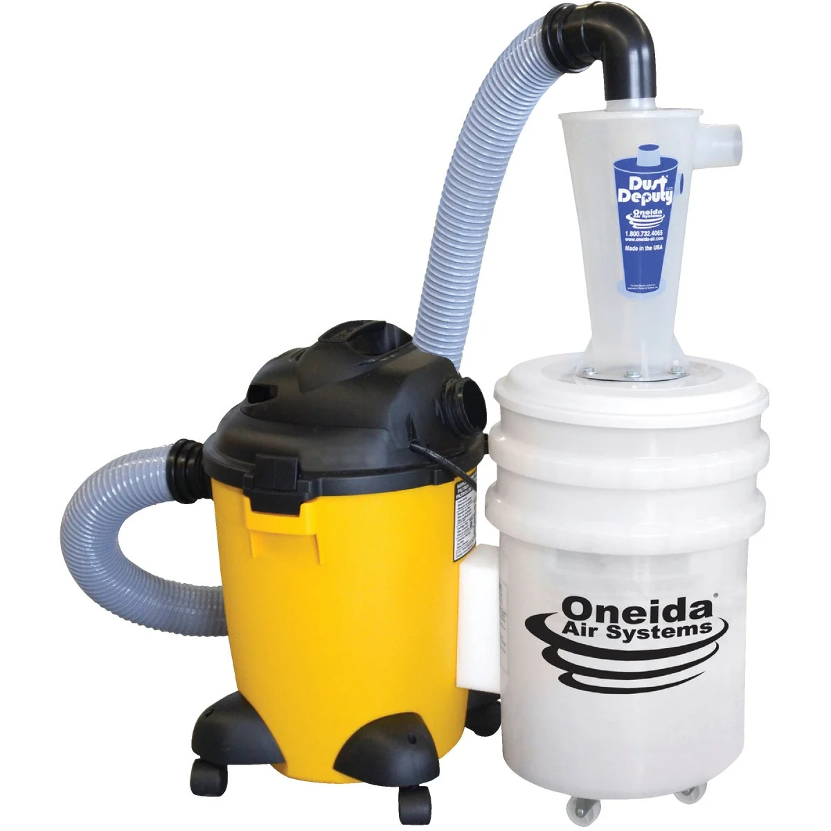 Excellent Oneida Dust Deputy Deluxe Attachment Dry Pick-Up Vacuum Filter Easy-to-Use