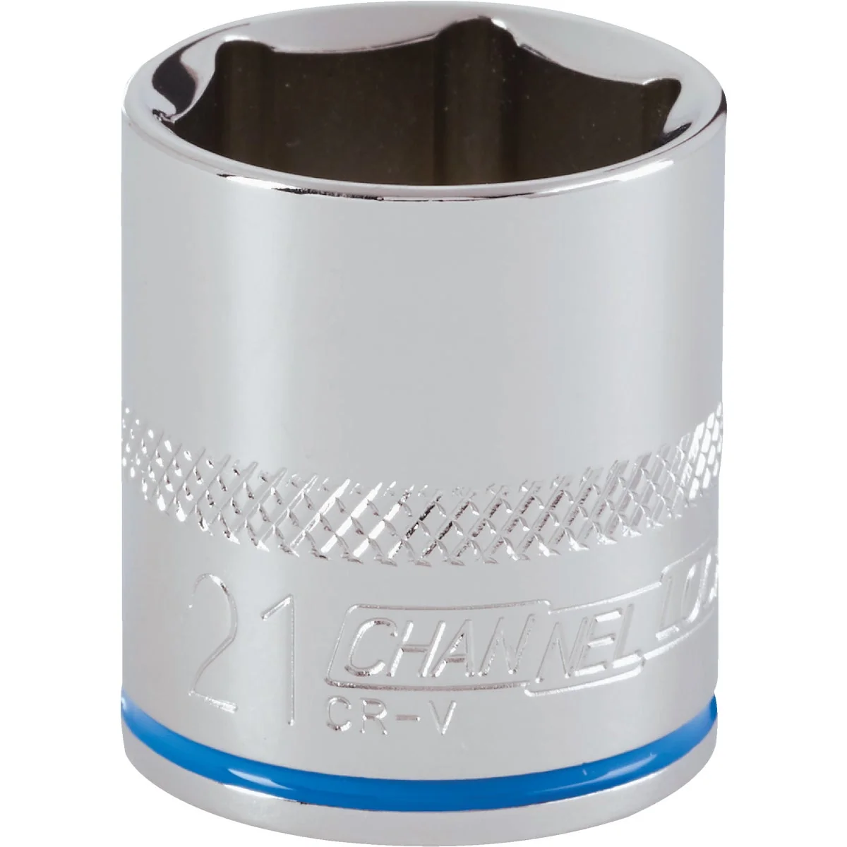 Elegant Channellock 3 8 In. Drive 21 mm 6-Point Shallow Metric Socket Fine Crafted