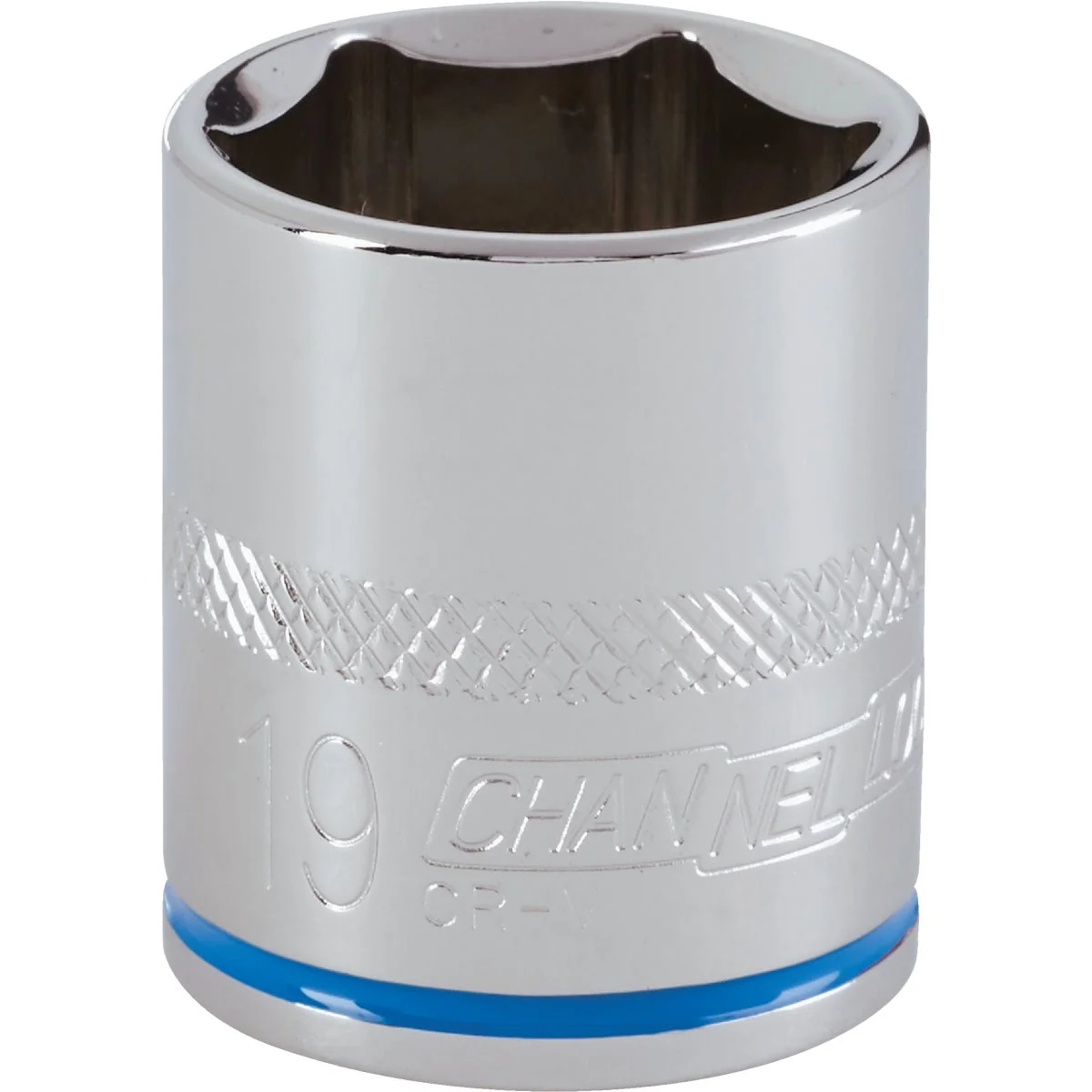 Certified Channellock 3 8 In. Drive 19 mm 6-Point Shallow Metric Socket Exceptional