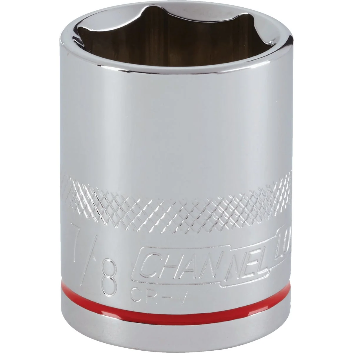 Premium Material Channellock 1 2 In. Drive 7 8 In. 6-Point Shallow Standard Socket Fast