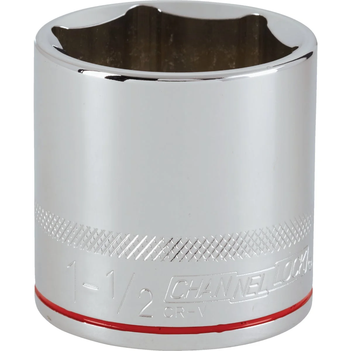 Environmentally Friendly Channellock 1 2 In. Drive 1-1 2 In. 6-Point Shallow Standard Socket Superior