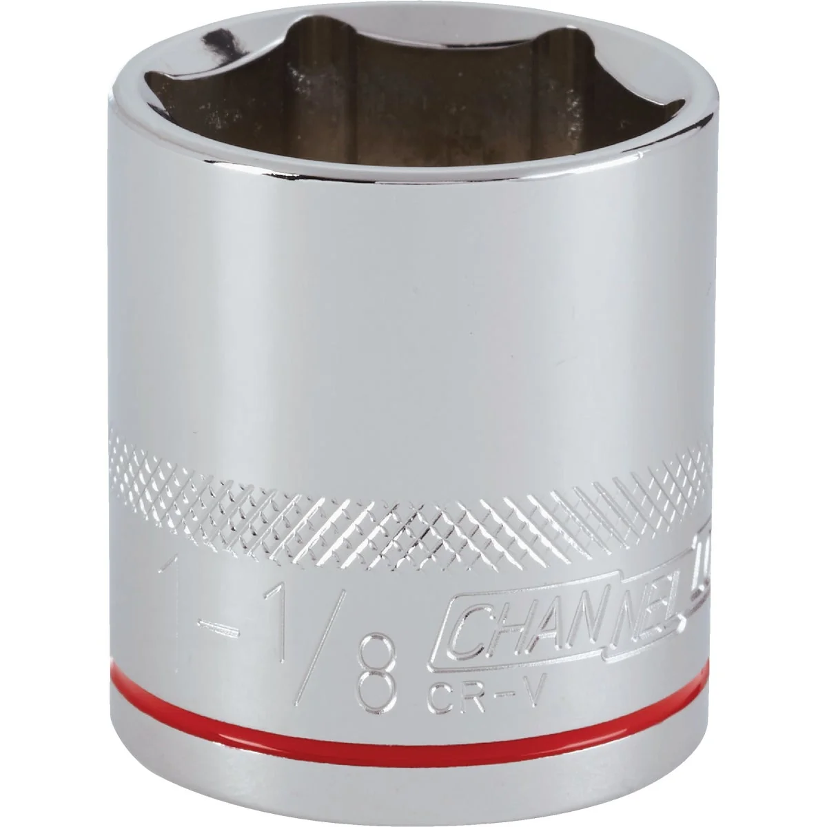 Official Channellock 1 2 In. Drive 1-1 8 In. 6-Point Shallow Standard Socket Sustainable