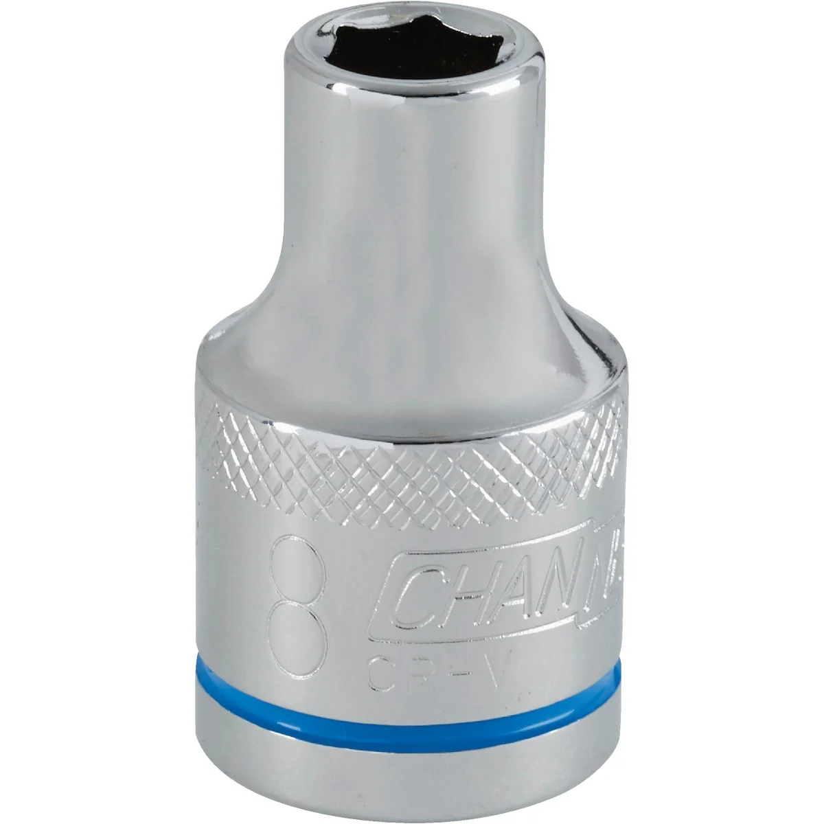 High-Quality Channellock 1 2 In. Drive 8 mm 6-Point Shallow Metric Socket Effective